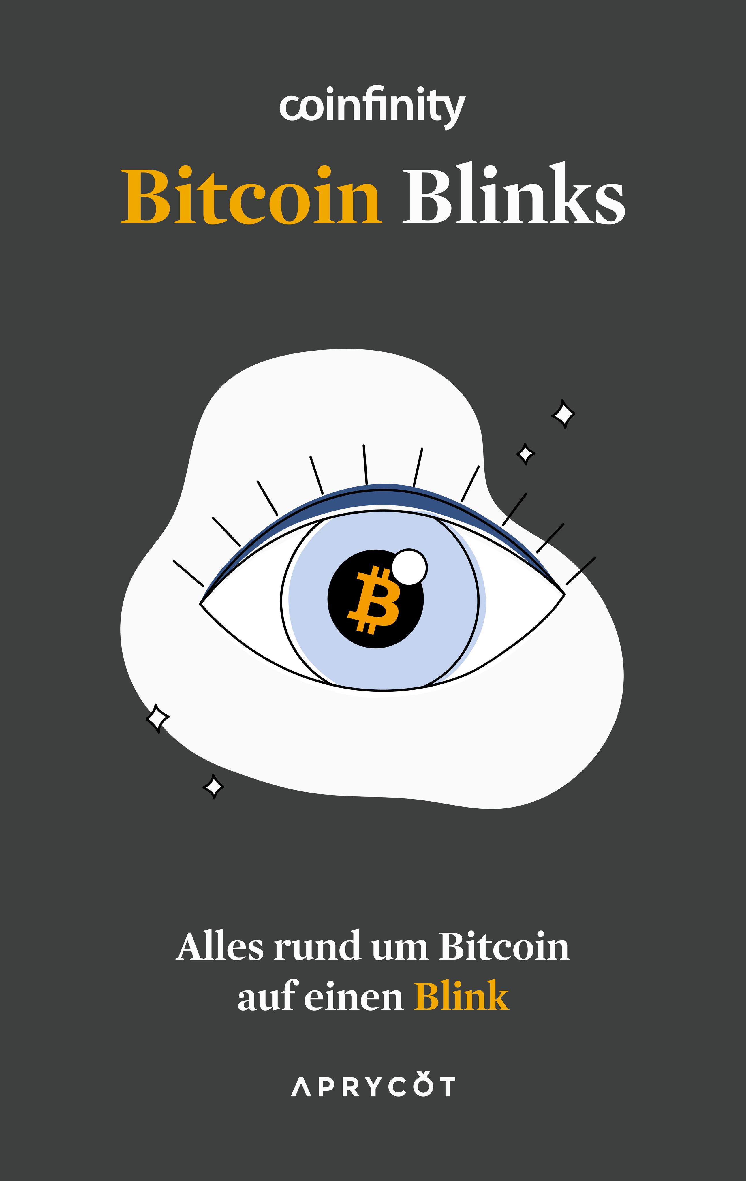 Vorderes Coverbild Coinfinity Bitcoin Blinks