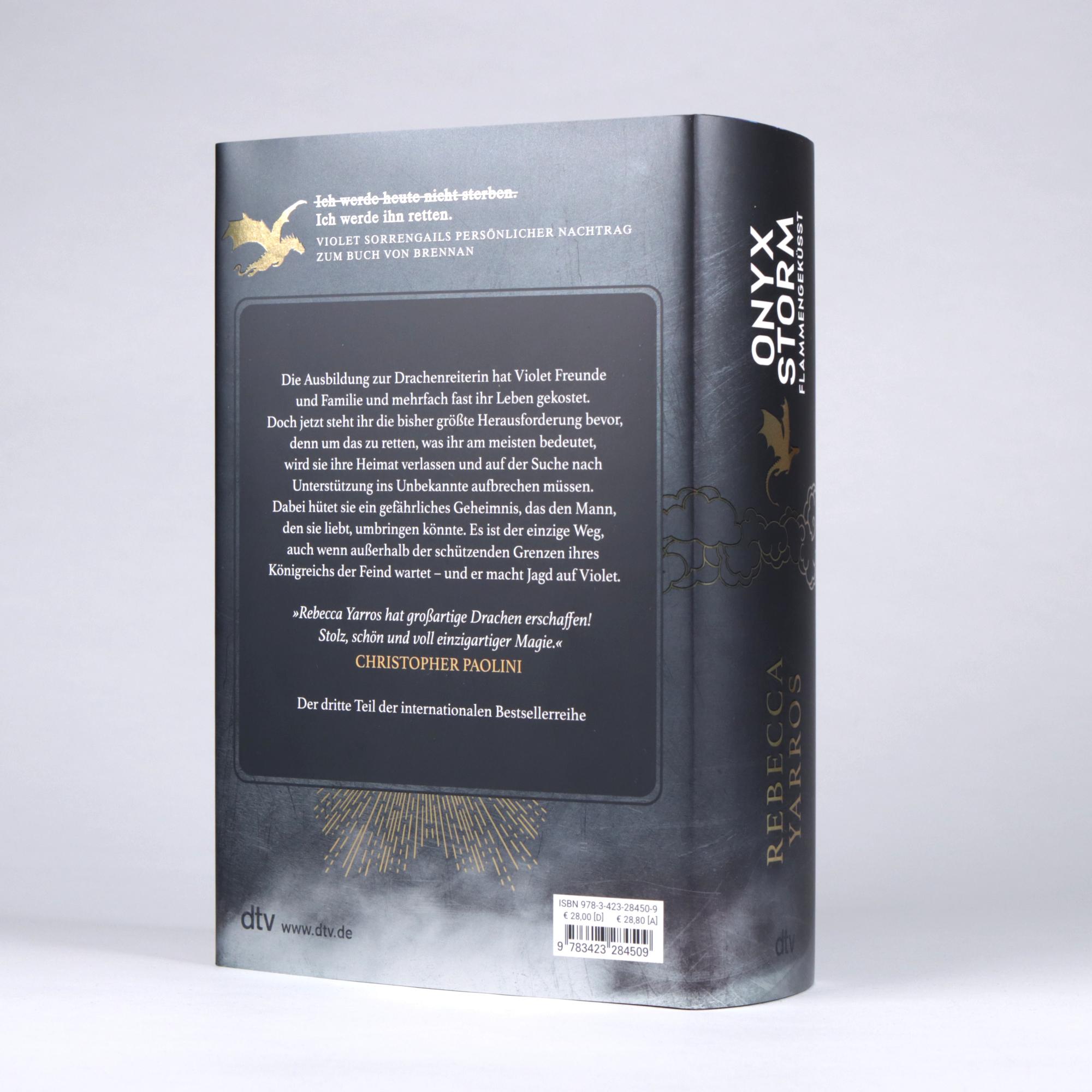 Beispielinhalt (Bild) Onyx Storm - Flammengeküsst