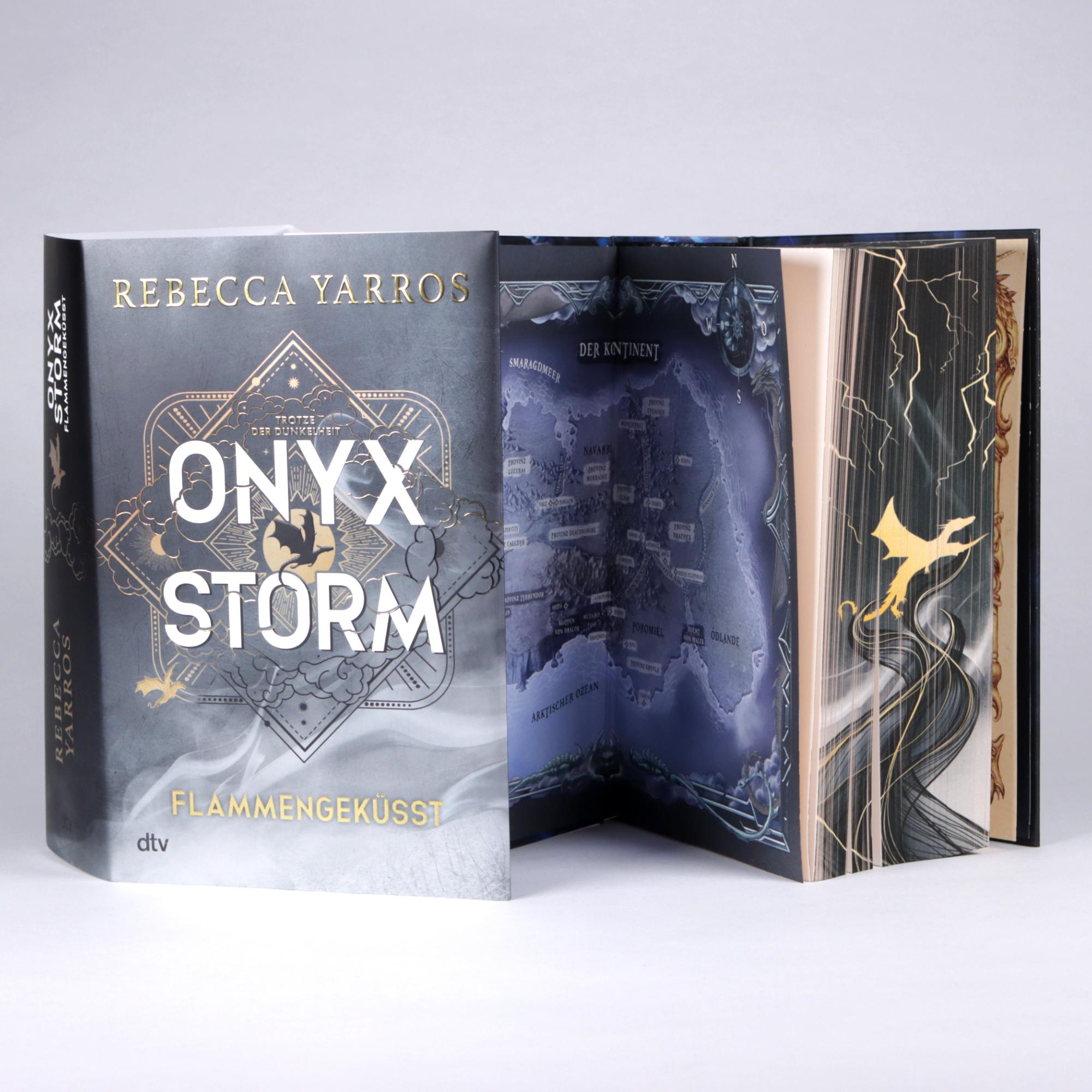 Beispielinhalt (Bild) Onyx Storm - Flammengeküsst