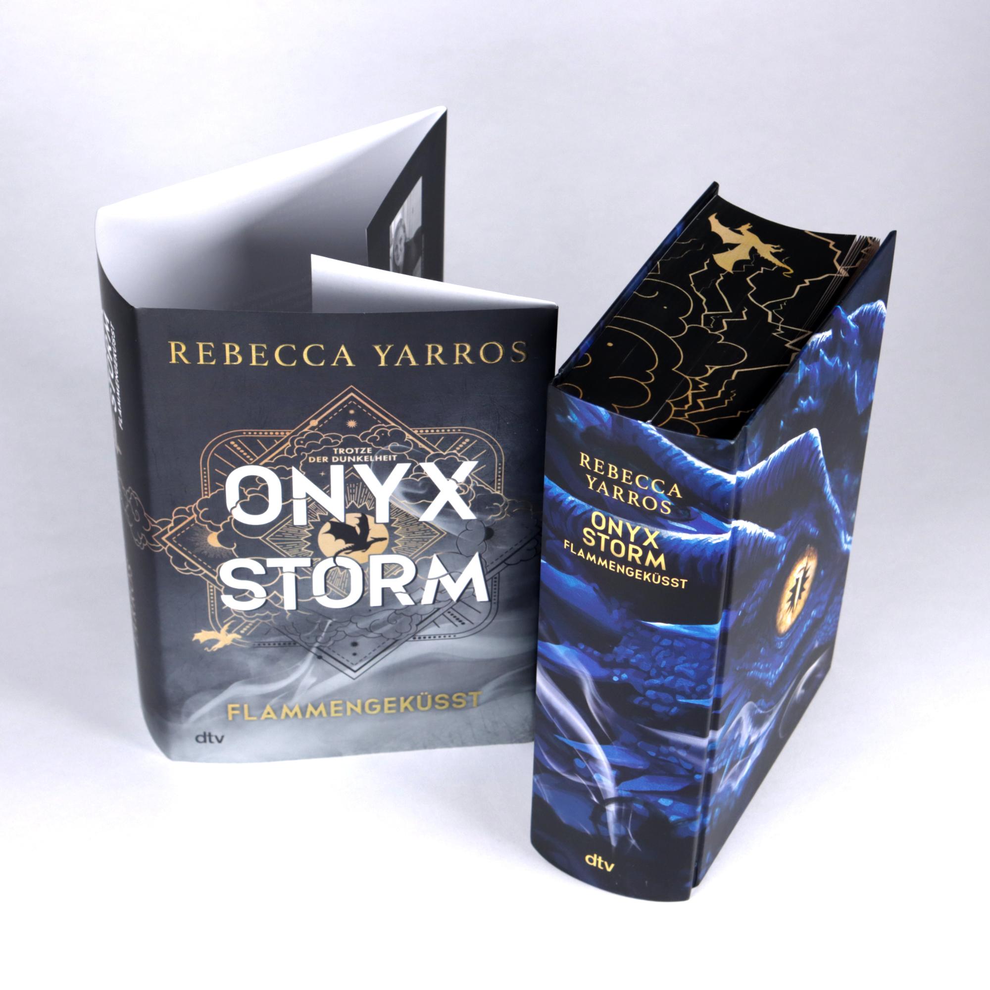 Beispielinhalt (Bild) Onyx Storm - Flammengeküsst