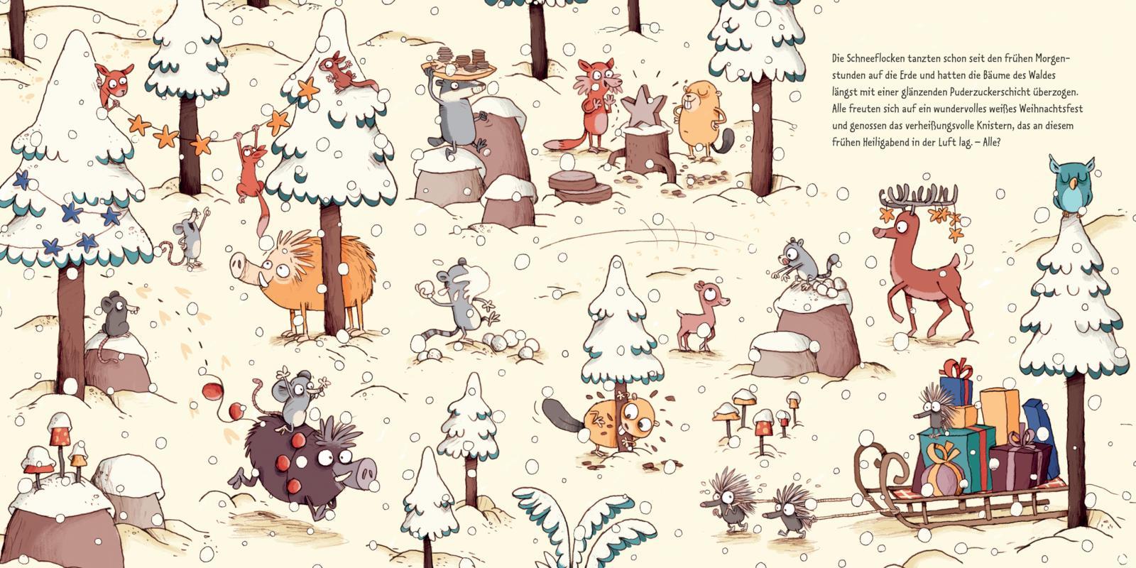 Beispielinhalt (Bild) In der Weihnachtshöhle ist noch Platz