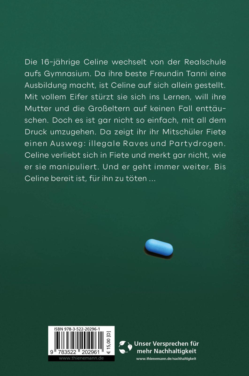 Rückseitencover Girl with a knife