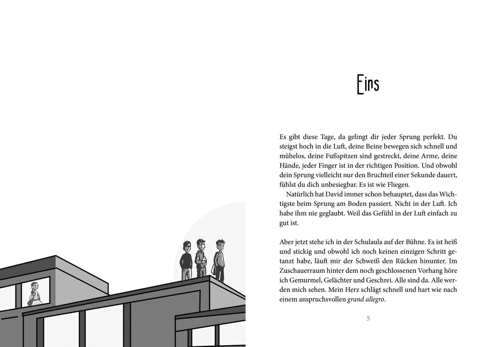 Beispielinhalt (Bild) Milo tanzt