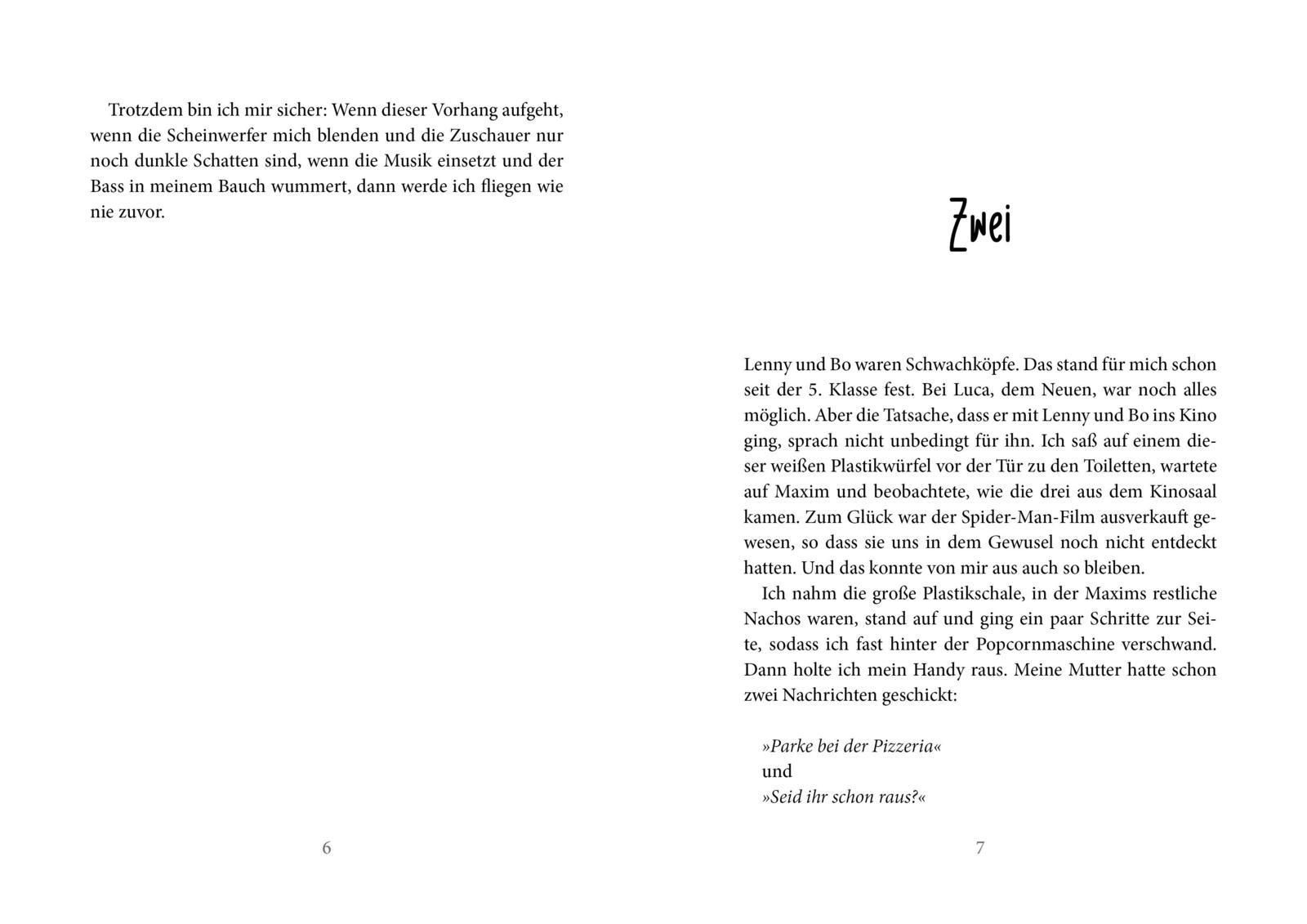 Beispielinhalt (Bild) Milo tanzt