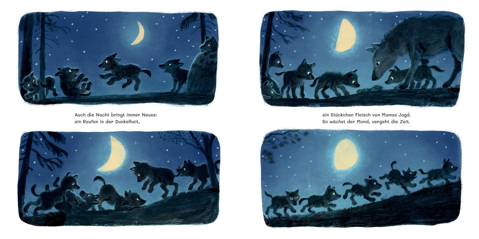 Beispielinhalt (Bild) Im Wald der Wölfchen