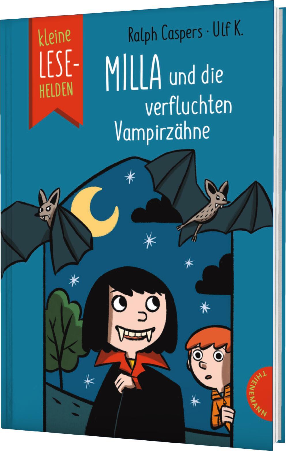 Vorderes Coverbild Kleine Lesehelden: Milla und die verfluchten Vampirzähne