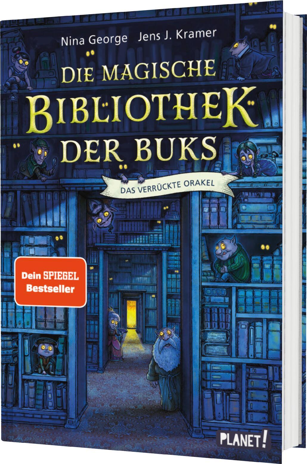 Vorderes Coverbild Die magische Bibliothek der Buks 1: Das Verrückte Orakel