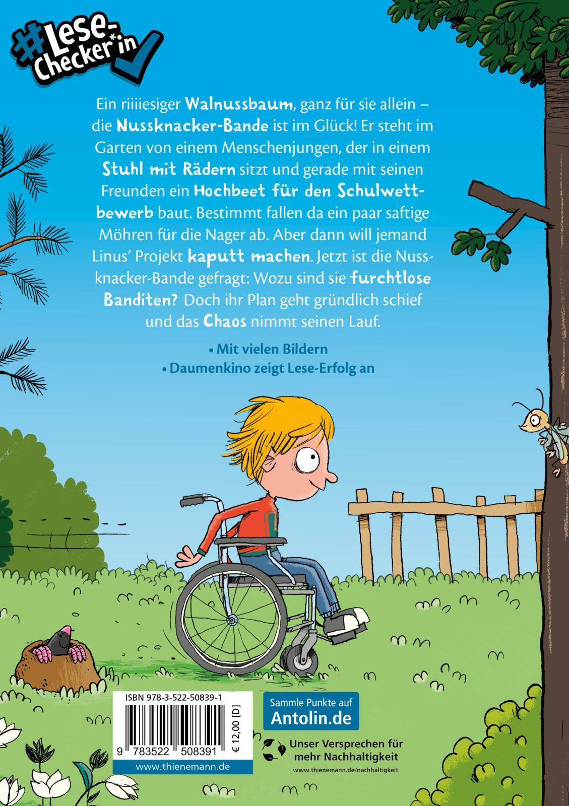 Rückseitencover Nussknacker-Bande 2: Verpeilt und zugemäht!