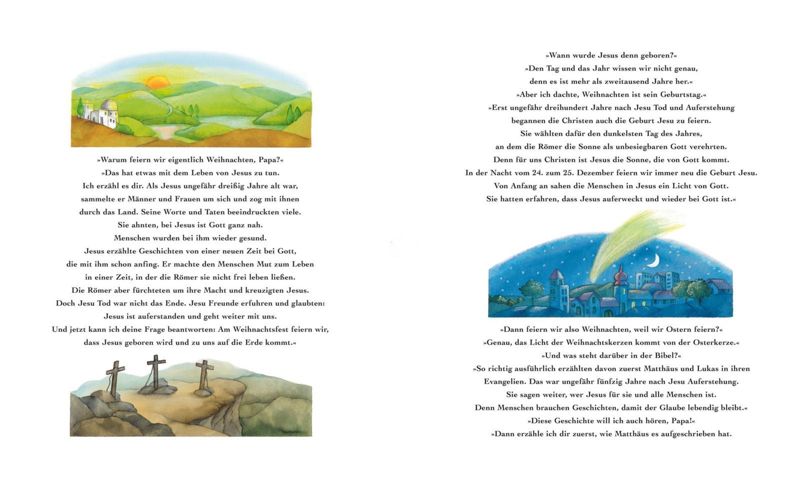 Beispielinhalt (Bild) Die Weihnachtserzählung