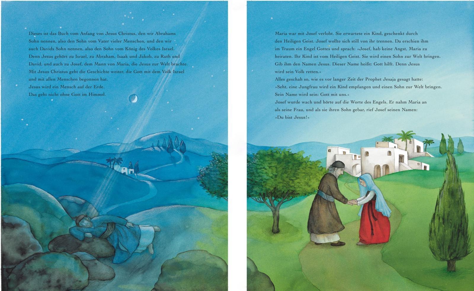 Beispielinhalt (Bild) Die Weihnachtserzählung