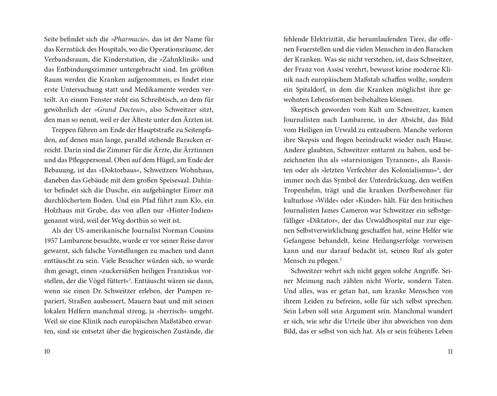 Beispielinhalt (Bild) Albert Schweitzer