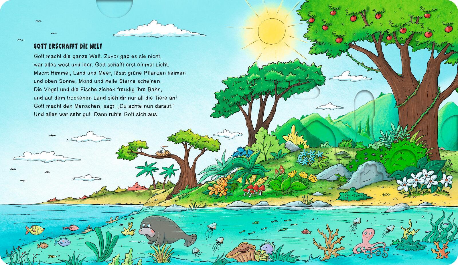 Beispielinhalt (Bild) Dein kleiner Begleiter: Meine kleine Kinderbibel
