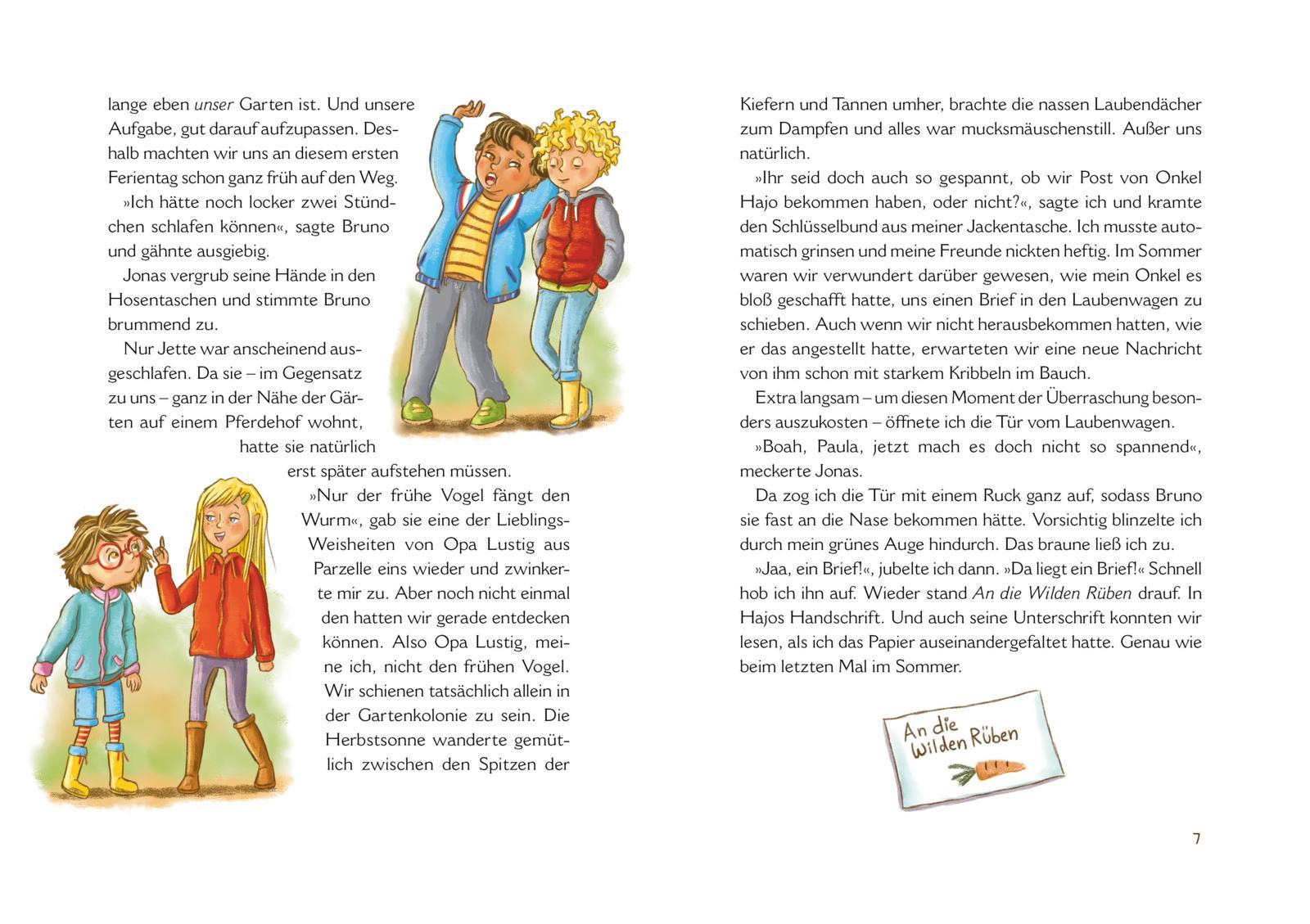 Beispielinhalt (Bild) Die Wilden Rüben 3: Garten Nr. 8 in Gefahr