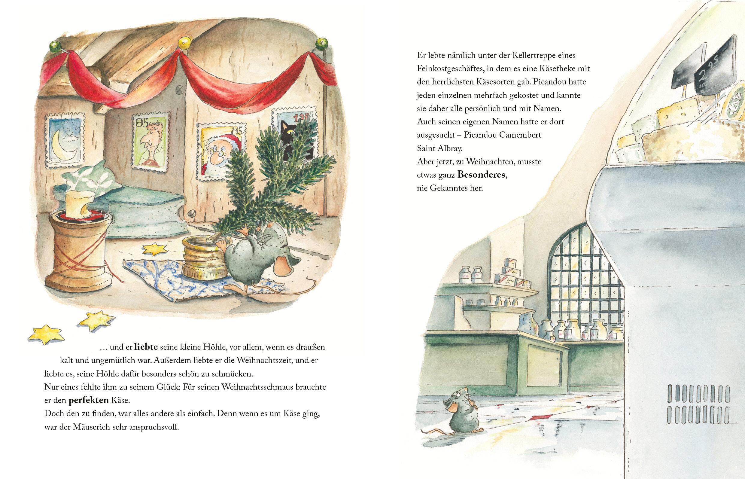Beispielinhalt (Bild) Alles Käse! Picandou feiert Weihnachten
