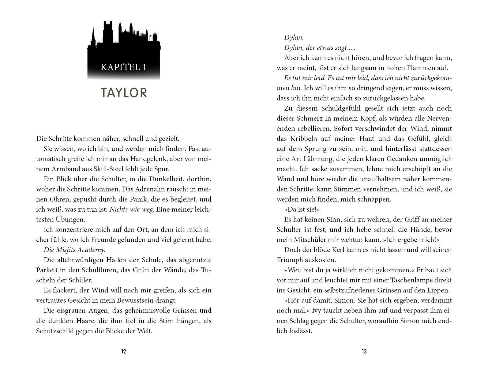 Beispielinhalt (Bild) Misfits Academy - Wir gegen die Welt