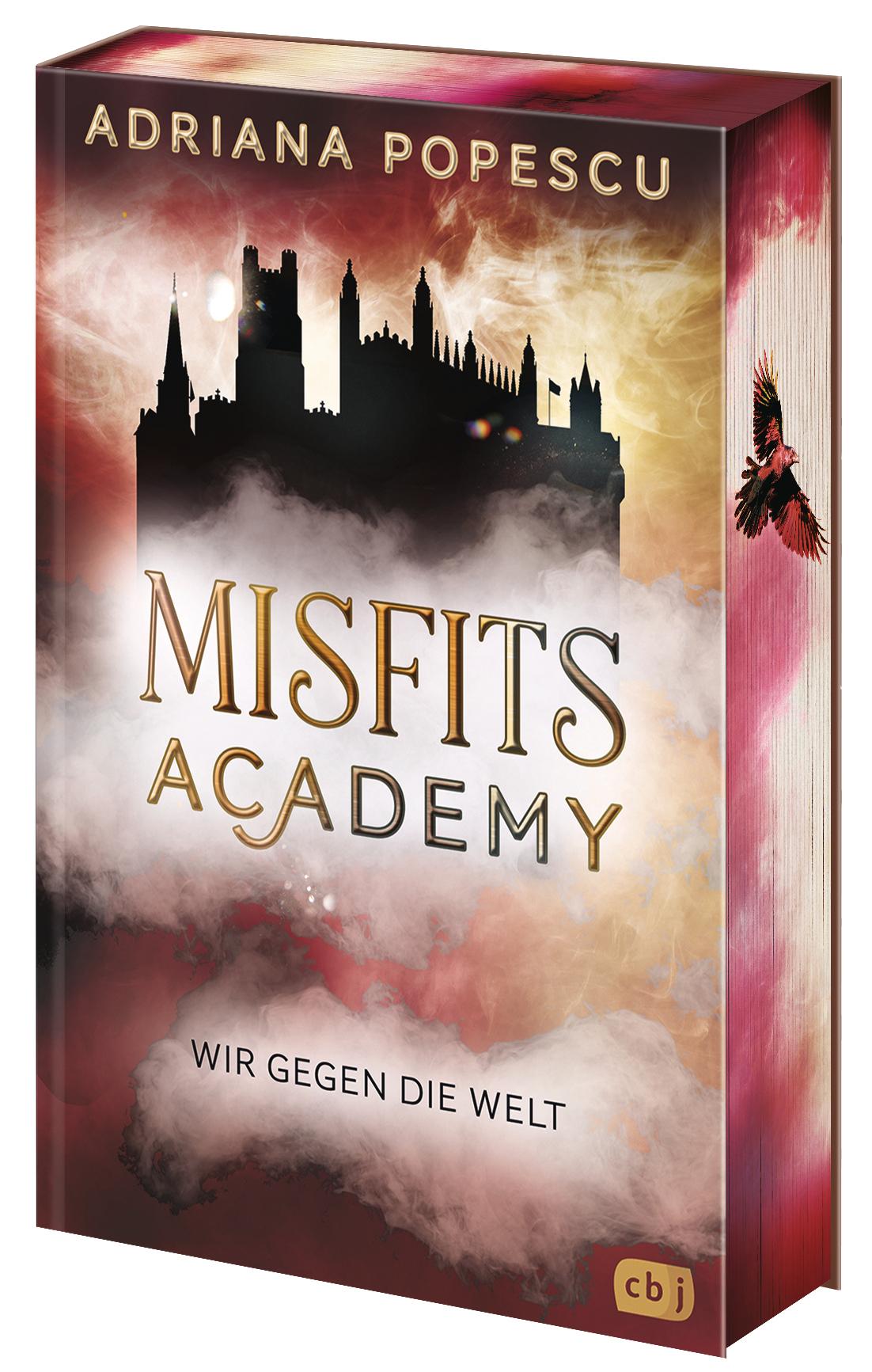 Vorderes Coverbild Misfits Academy - Wir gegen die Welt