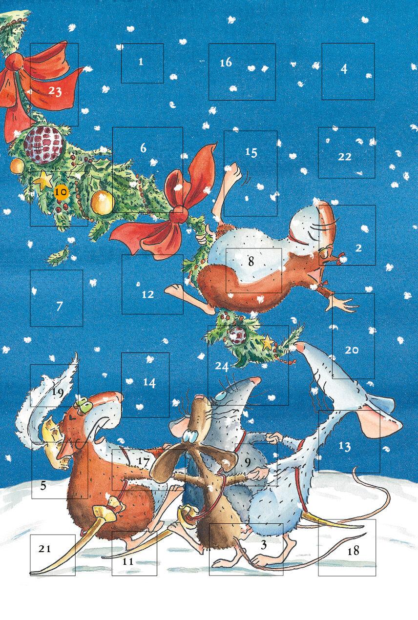 Beispielinhalt (Bild) Die Muskeltiere und das Weihnachtswunder