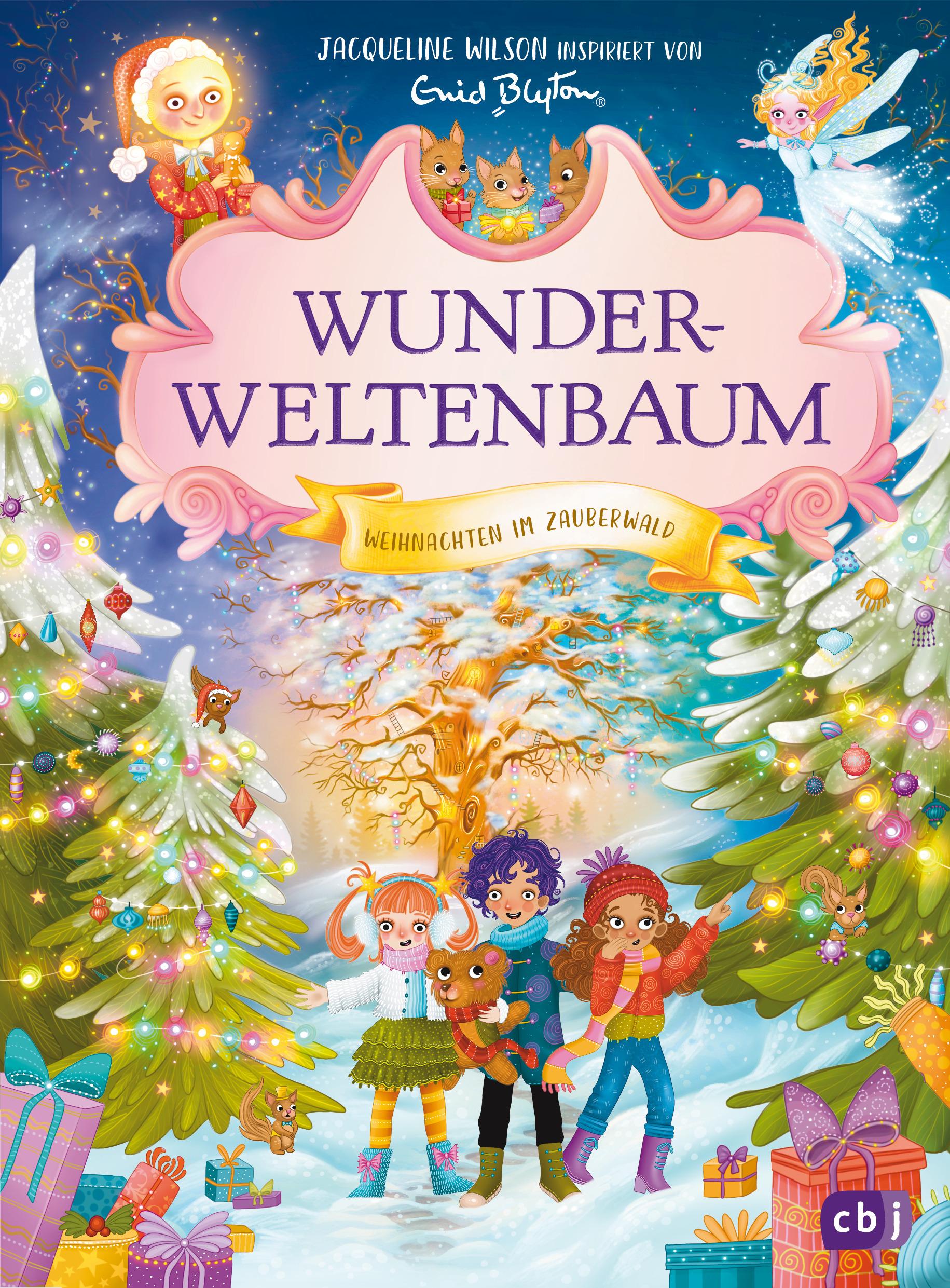 Vorderes Coverbild Wunderweltenbaum - Weihnachten im Zauberwald