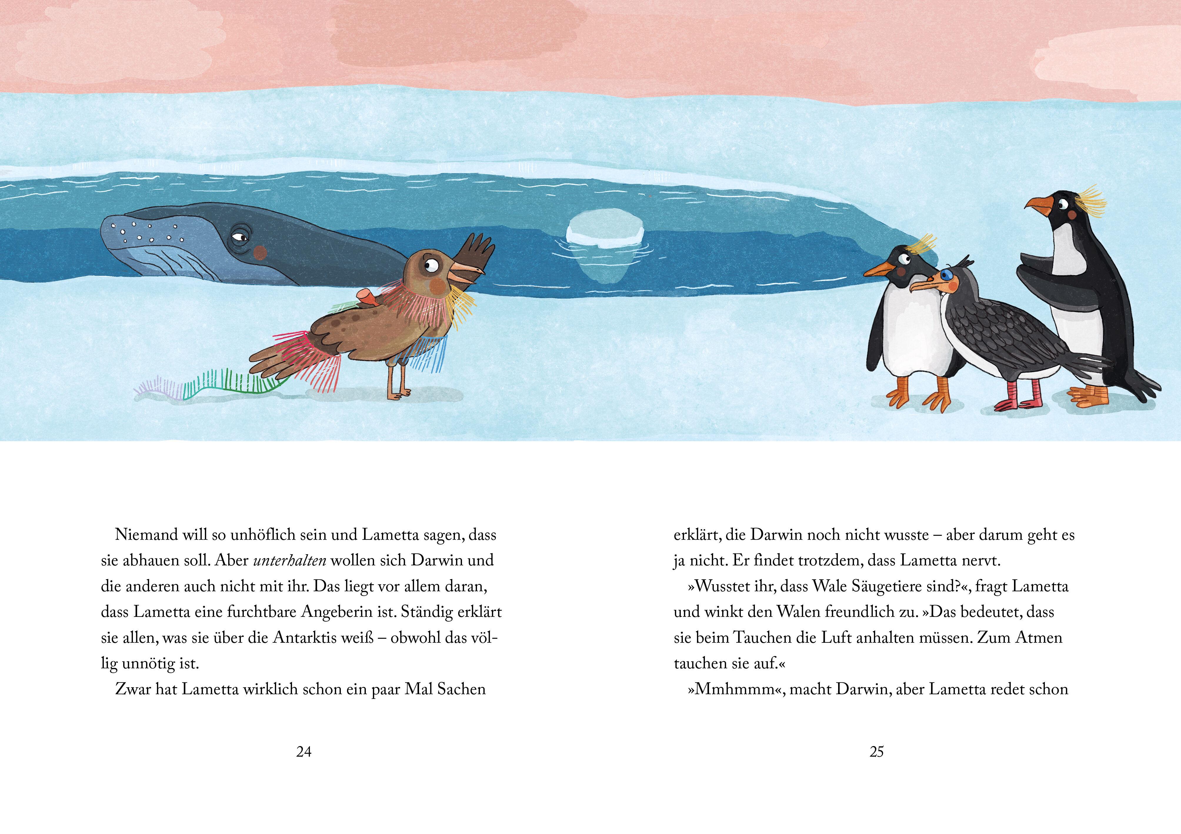 Beispielinhalt (Bild) Wilde Woche - Mittwochs surft der Pinguin