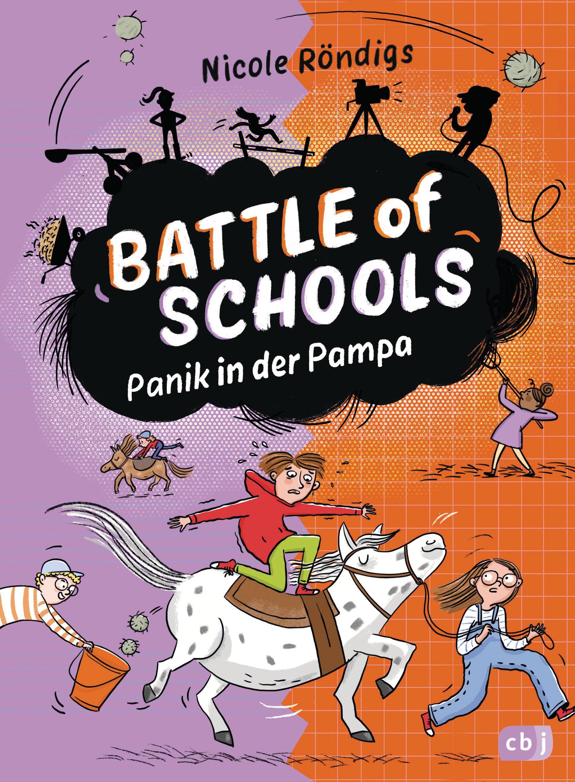 Vorderes Coverbild Battle of Schools - Panik in der Pampa