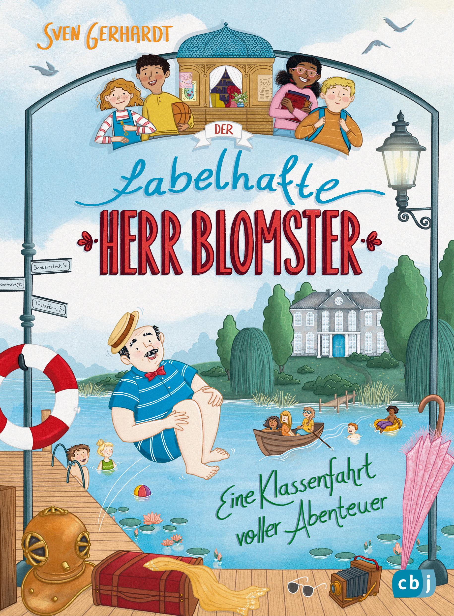 Vorderes Coverbild Der fabelhafte Herr Blomster - Eine Klassenfahrt voller Abenteuer