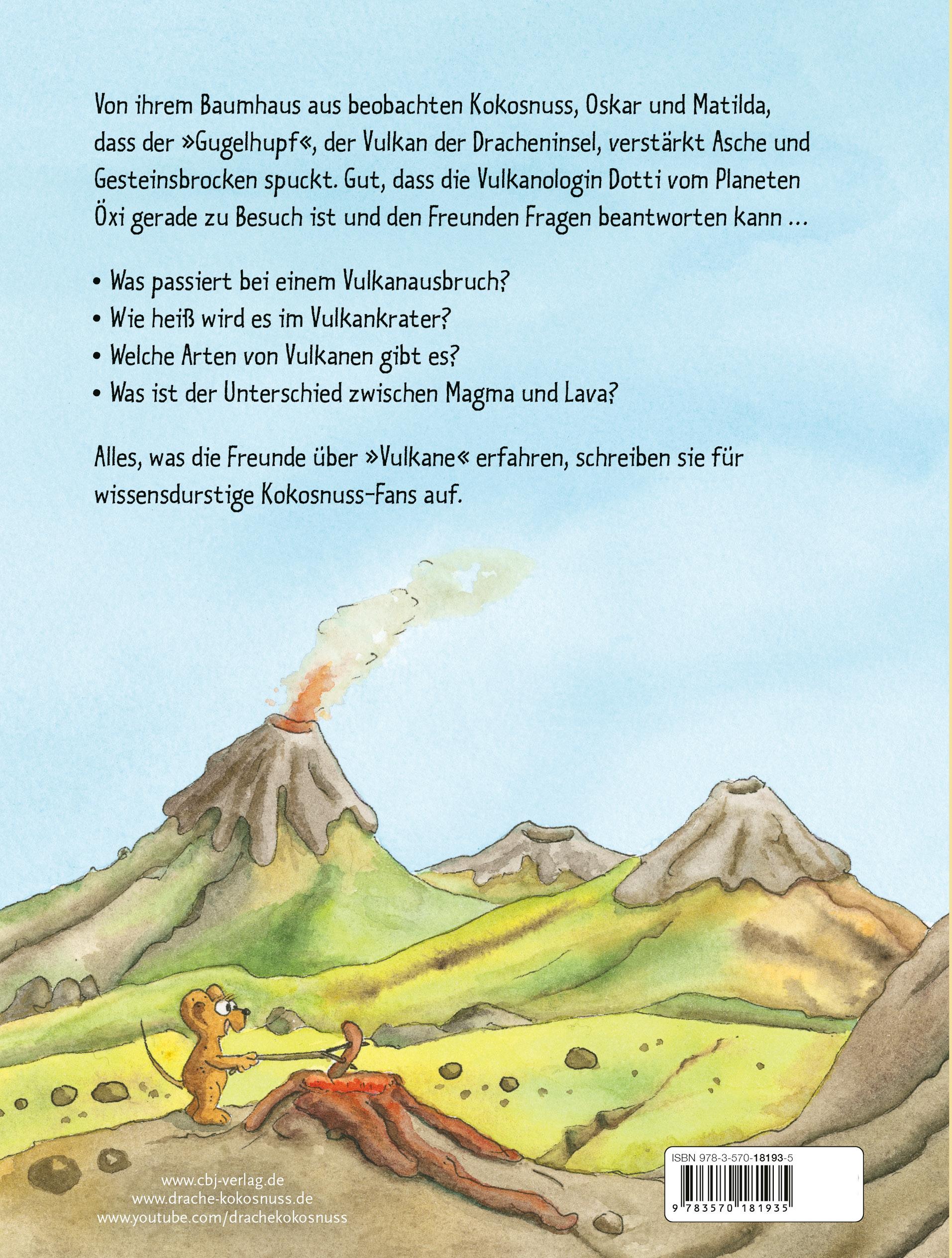 Beispielinhalt (Bild) Alles klar! Der kleine Drache Kokosnuss erforscht die Vulkane