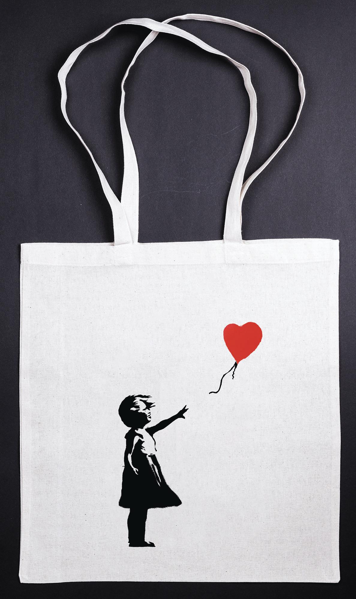 Vorderes Coverbild Umhängetasche Banksy Girl with Balloon