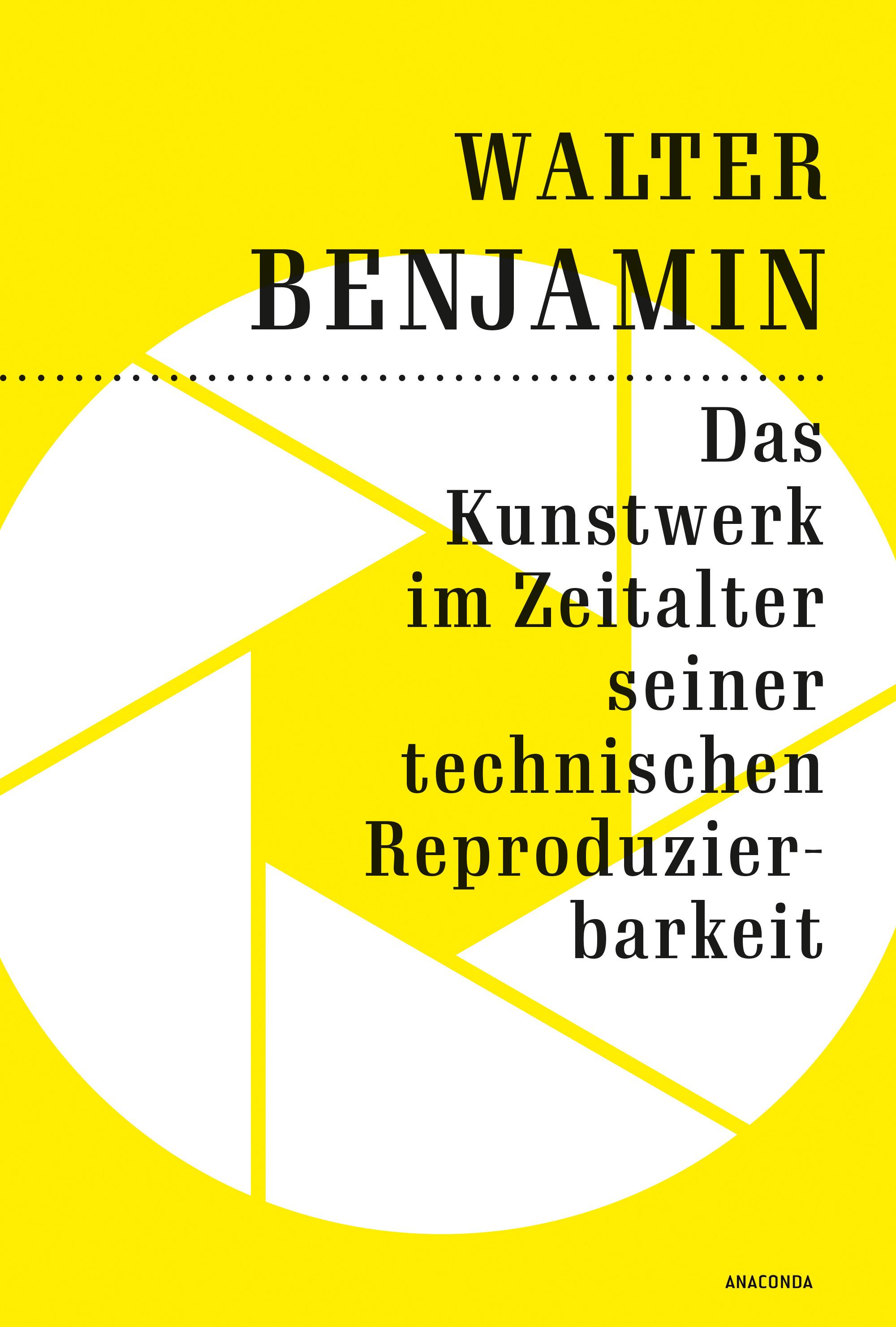 Vorderes Coverbild Das Kunstwerk im Zeitalter seiner technischen Reproduzierbarkeit