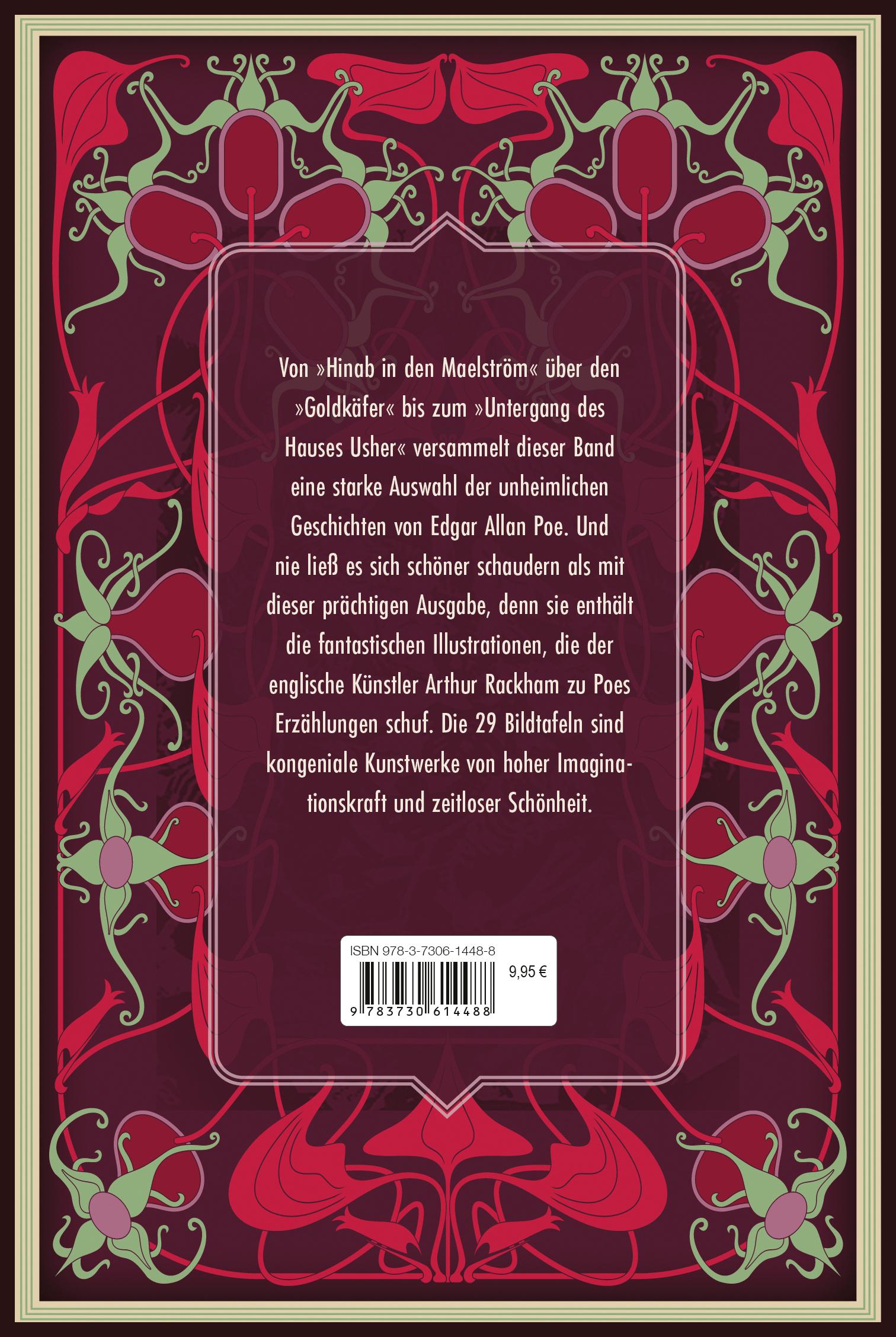 Beispielinhalt (Bild) Die Maske des roten Todes und andere geheimnisvolle Erzählungen