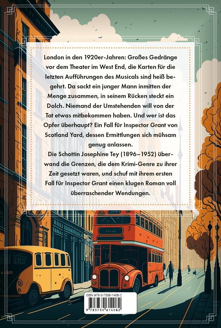 Beispielinhalt (Bild) Der Mord in der Schlange. Inspector Grants erster Fall