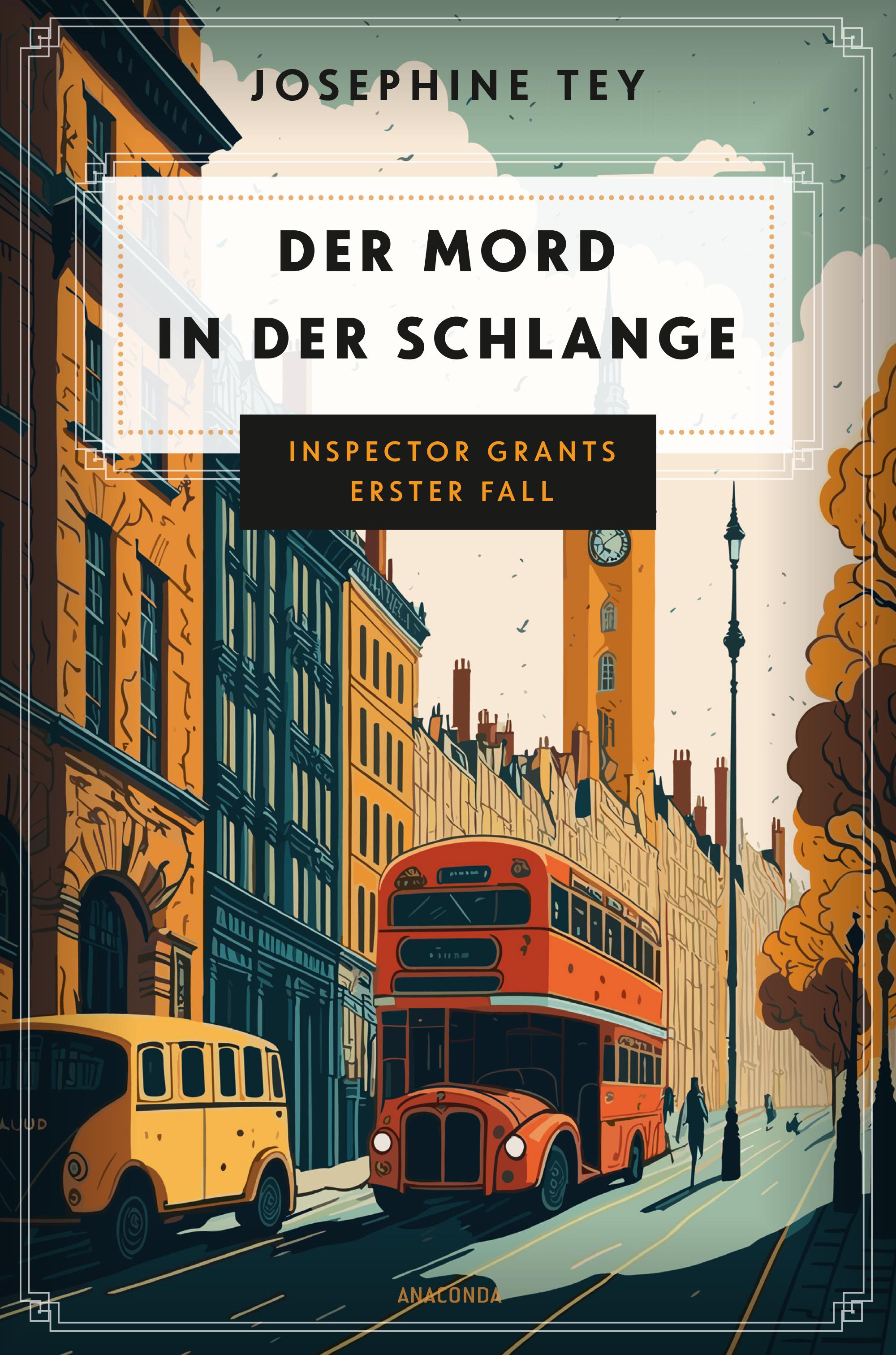 Vorderes Coverbild Der Mord in der Schlange. Inspector Grants erster Fall