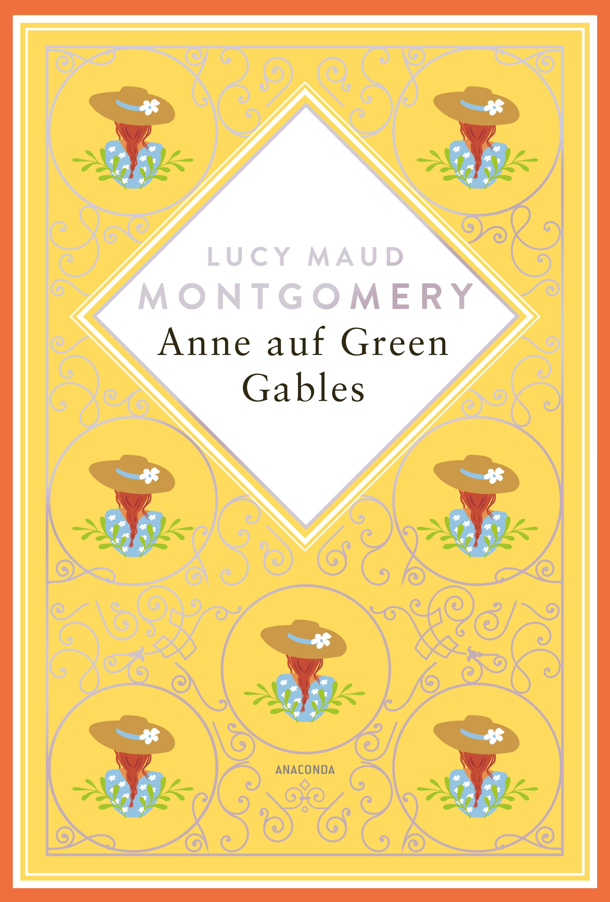 Vorderes Coverbild Anne auf Green Gables. Schmuckausgabe mit Silberprägung