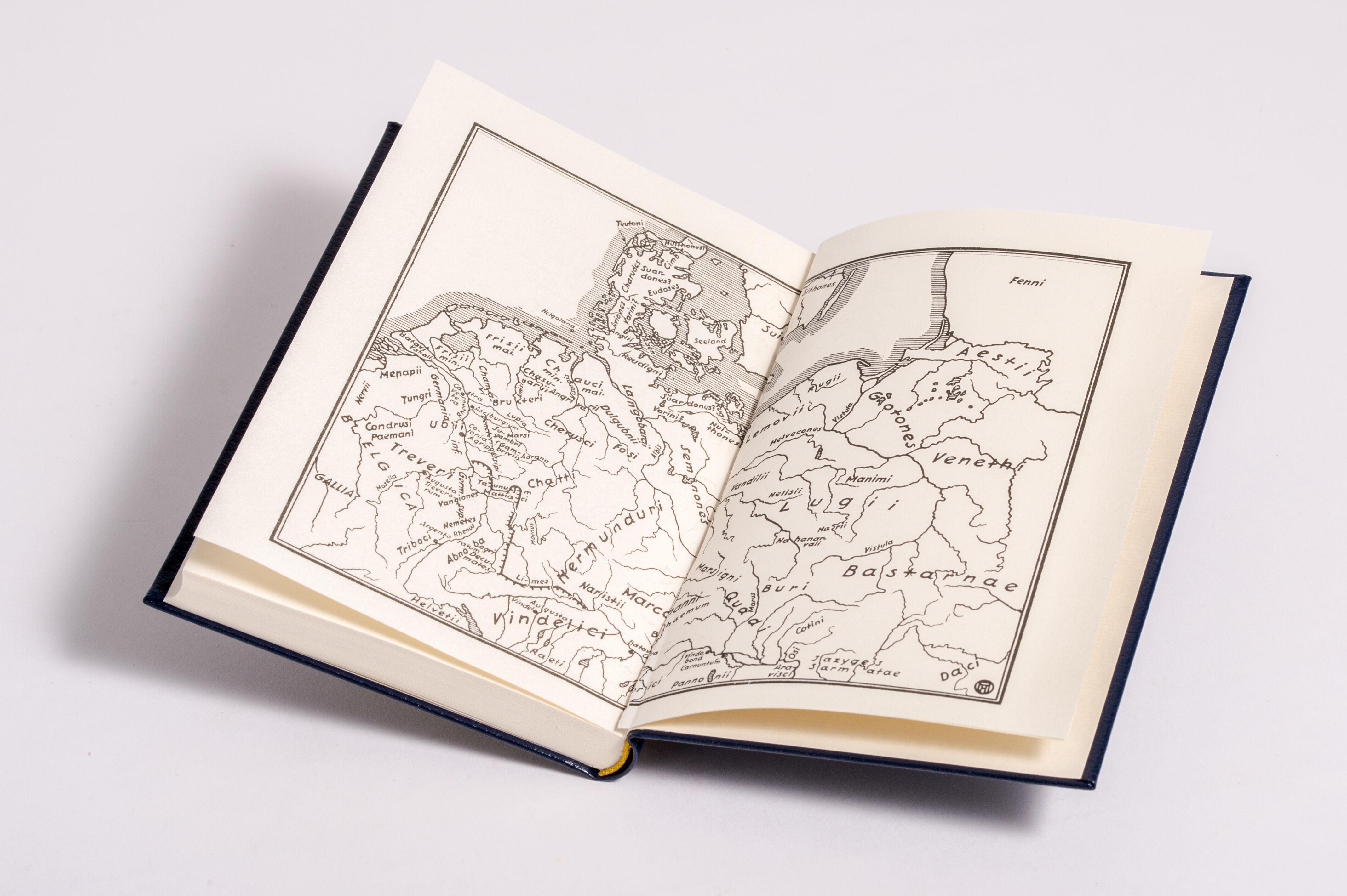 Beispielinhalt (Bild) Tacitus, Germania. Lateinisch / Deutsch