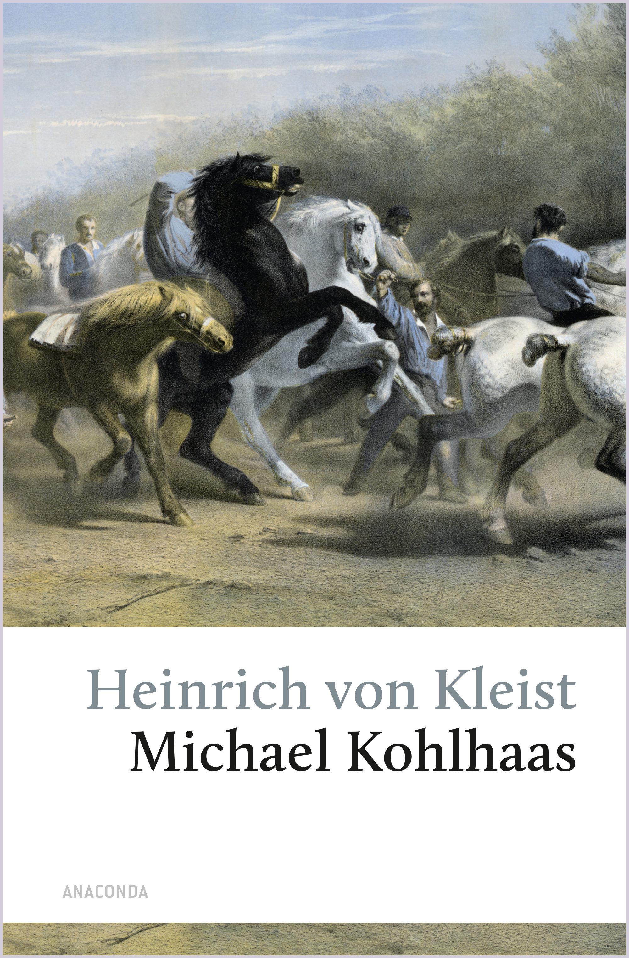 Vorderes Coverbild Michael Kohlhaas. Aus einer alten Chronik