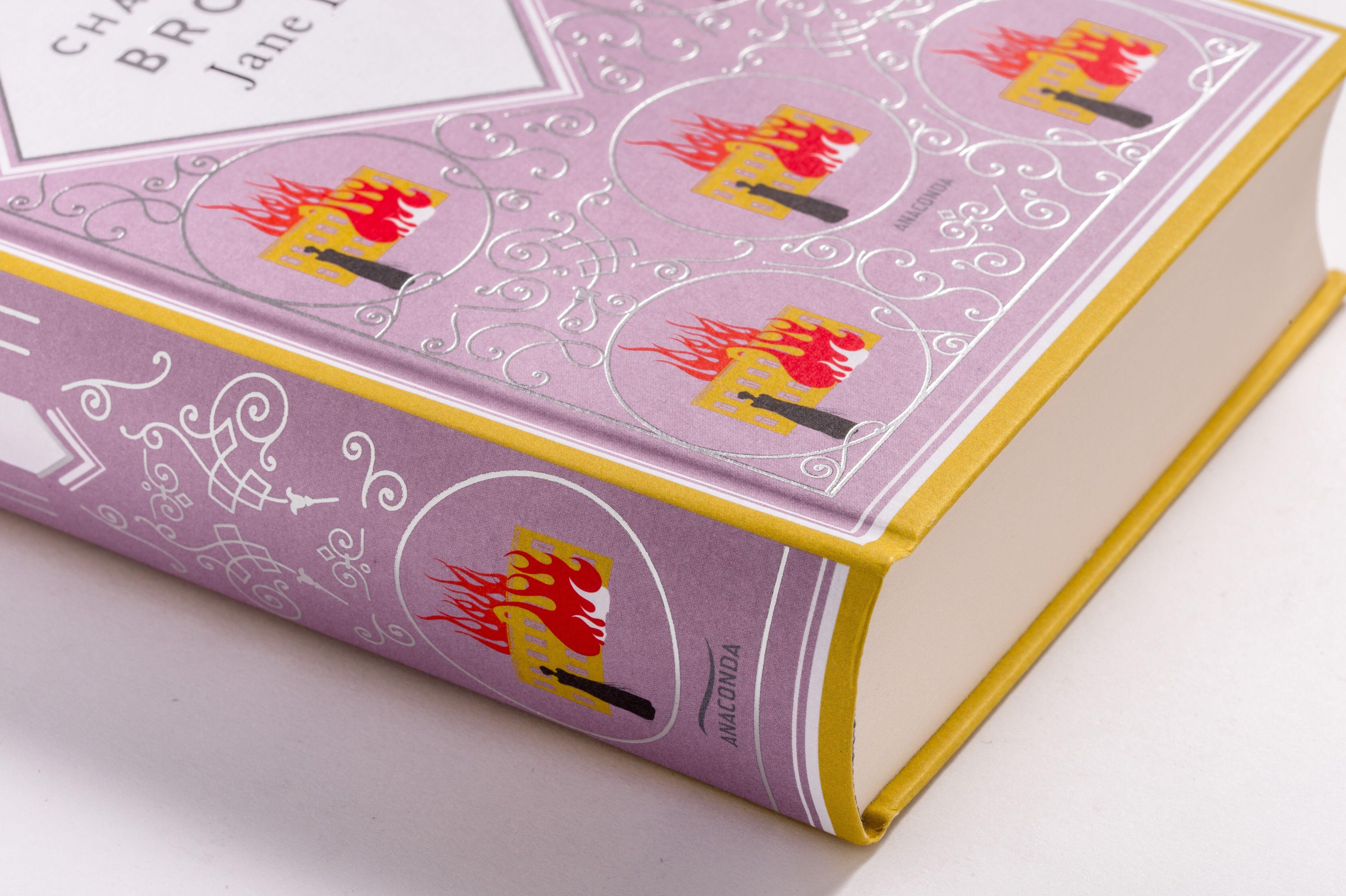 Beispielinhalt (Bild) Charlotte Brontë, Jane Eyre. Schmuckausgabe mit Silberprägung