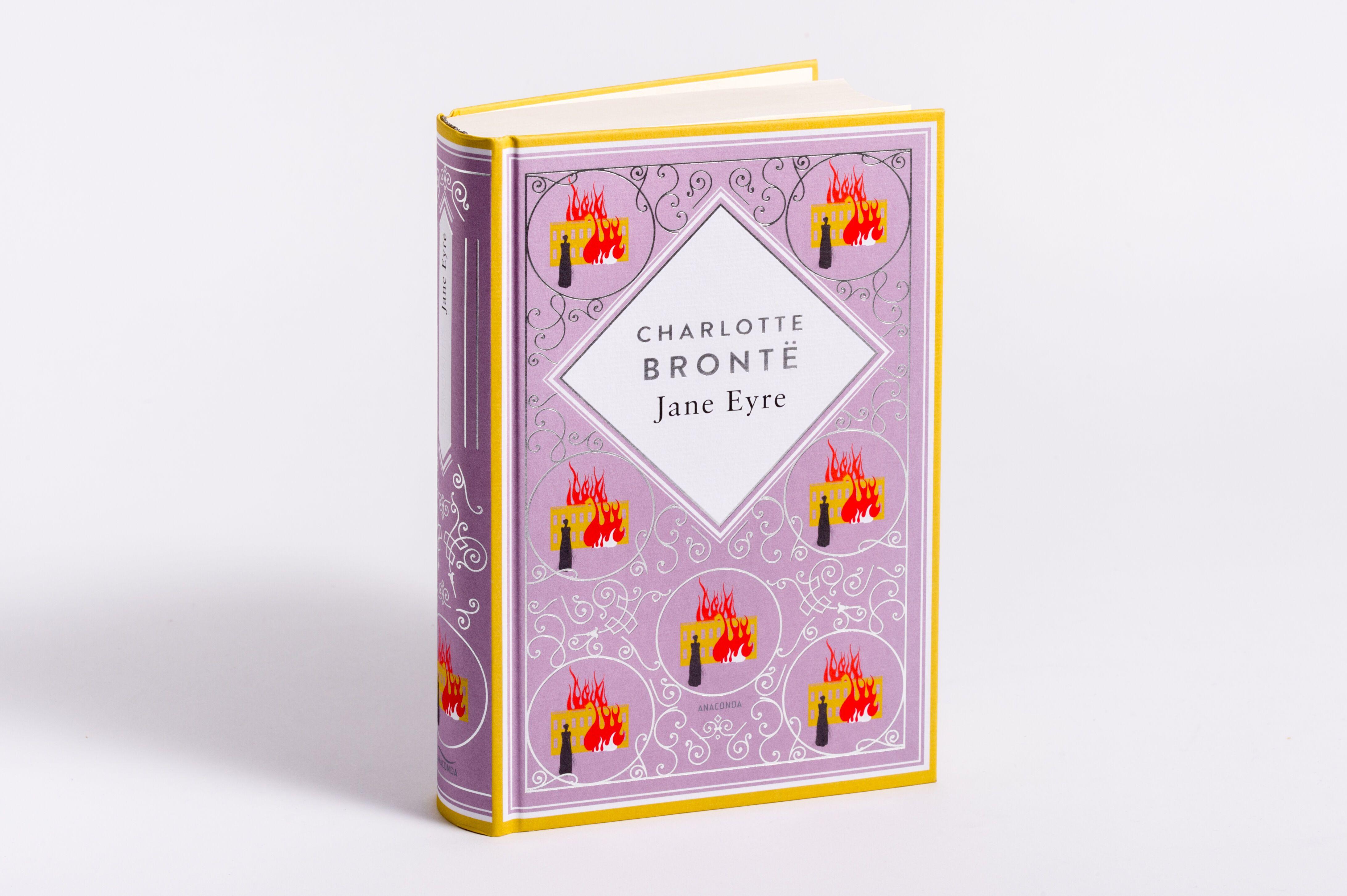 Beispielinhalt (Bild) Charlotte Brontë, Jane Eyre. Schmuckausgabe mit Silberprägung