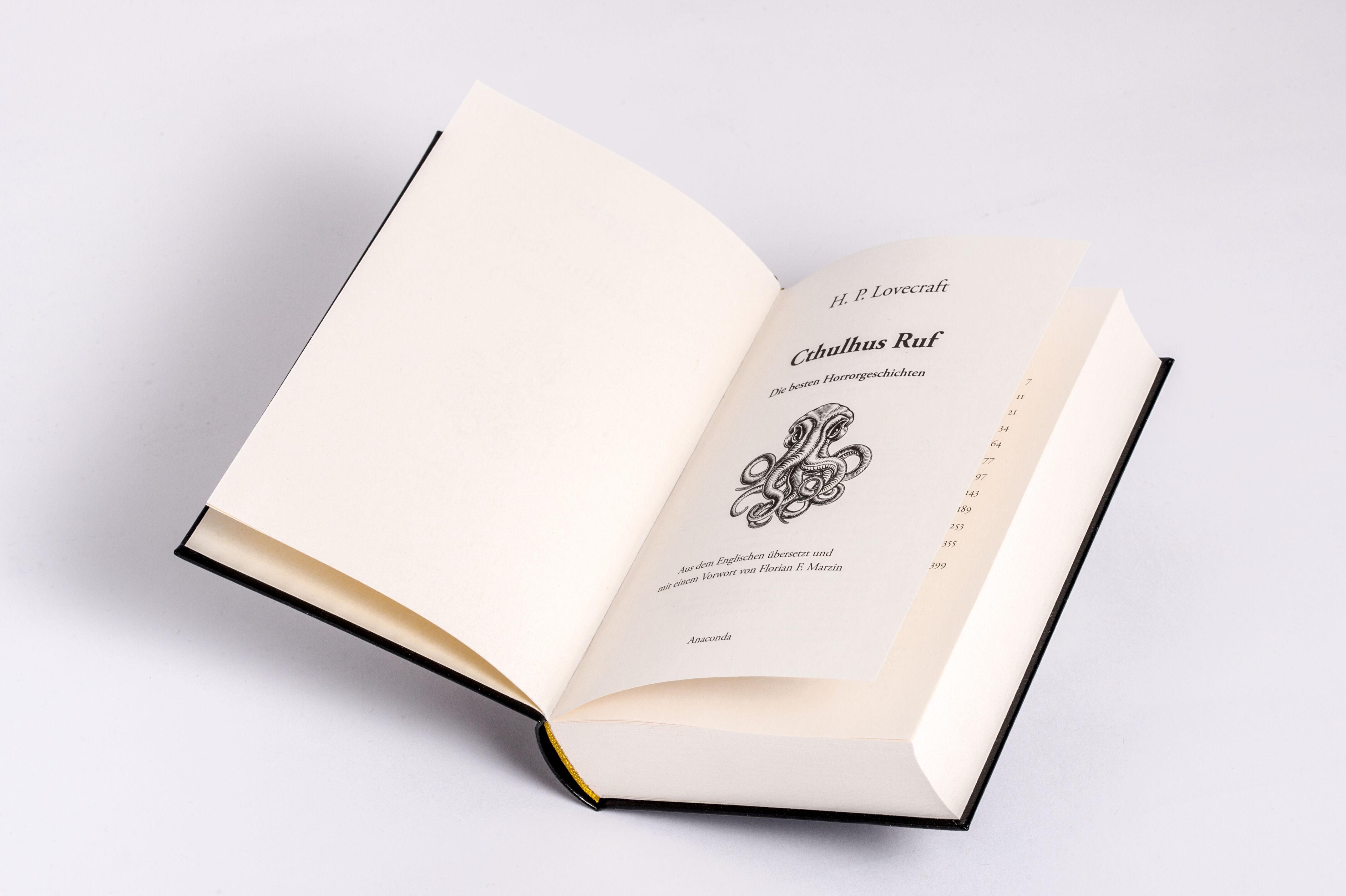 Beispielinhalt (Bild) Cthulhus Ruf. Die besten Horrorgeschichten (u.a. mit "Cthulhus Ruf", "Ding auf der Schwelle", "Pickmans Modell")