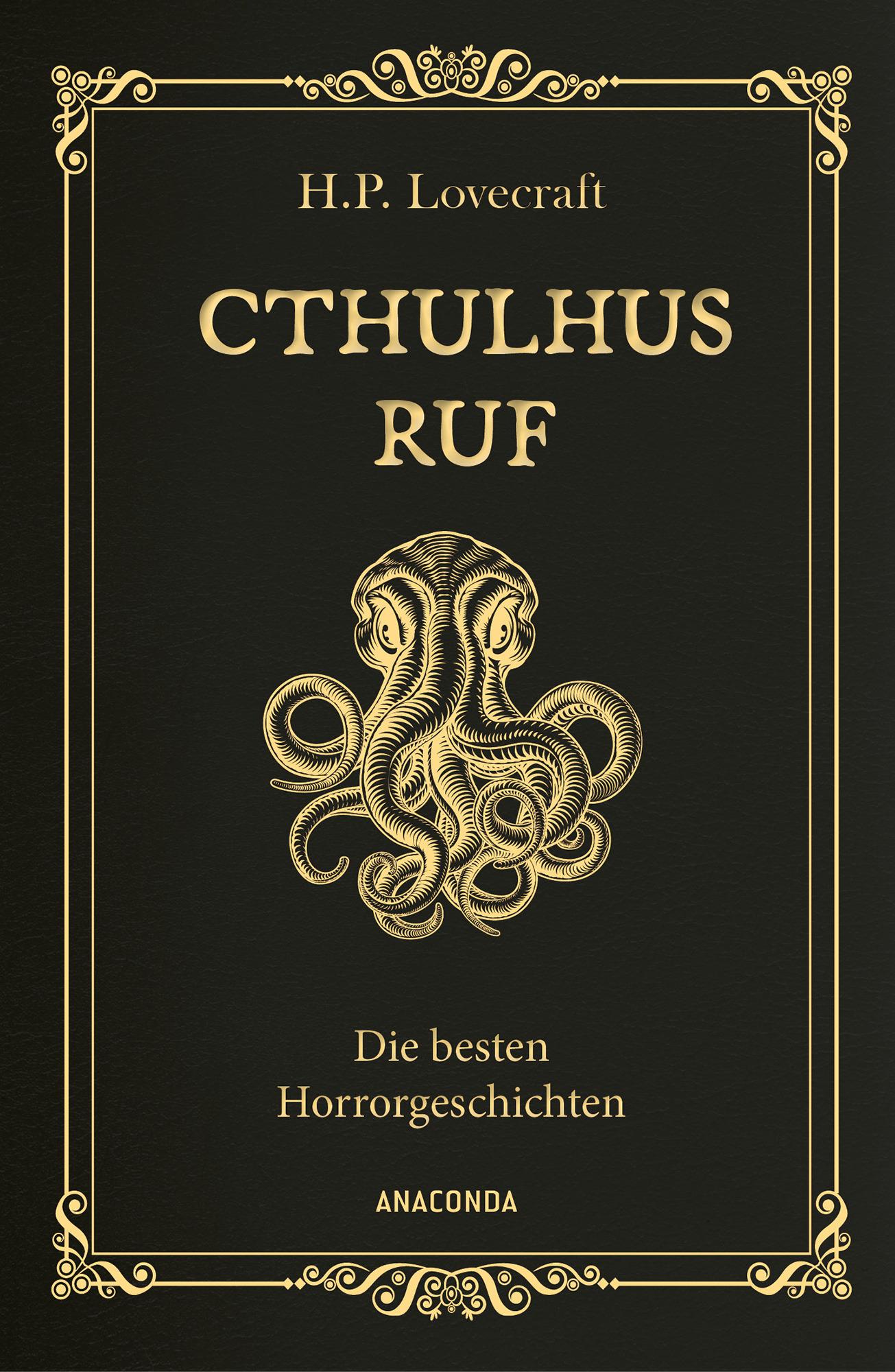 Vorderes Coverbild Cthulhus Ruf. Die besten Horrorgeschichten (u.a. mit "Cthulhus Ruf", "Ding auf der Schwelle", "Pickmans Modell")