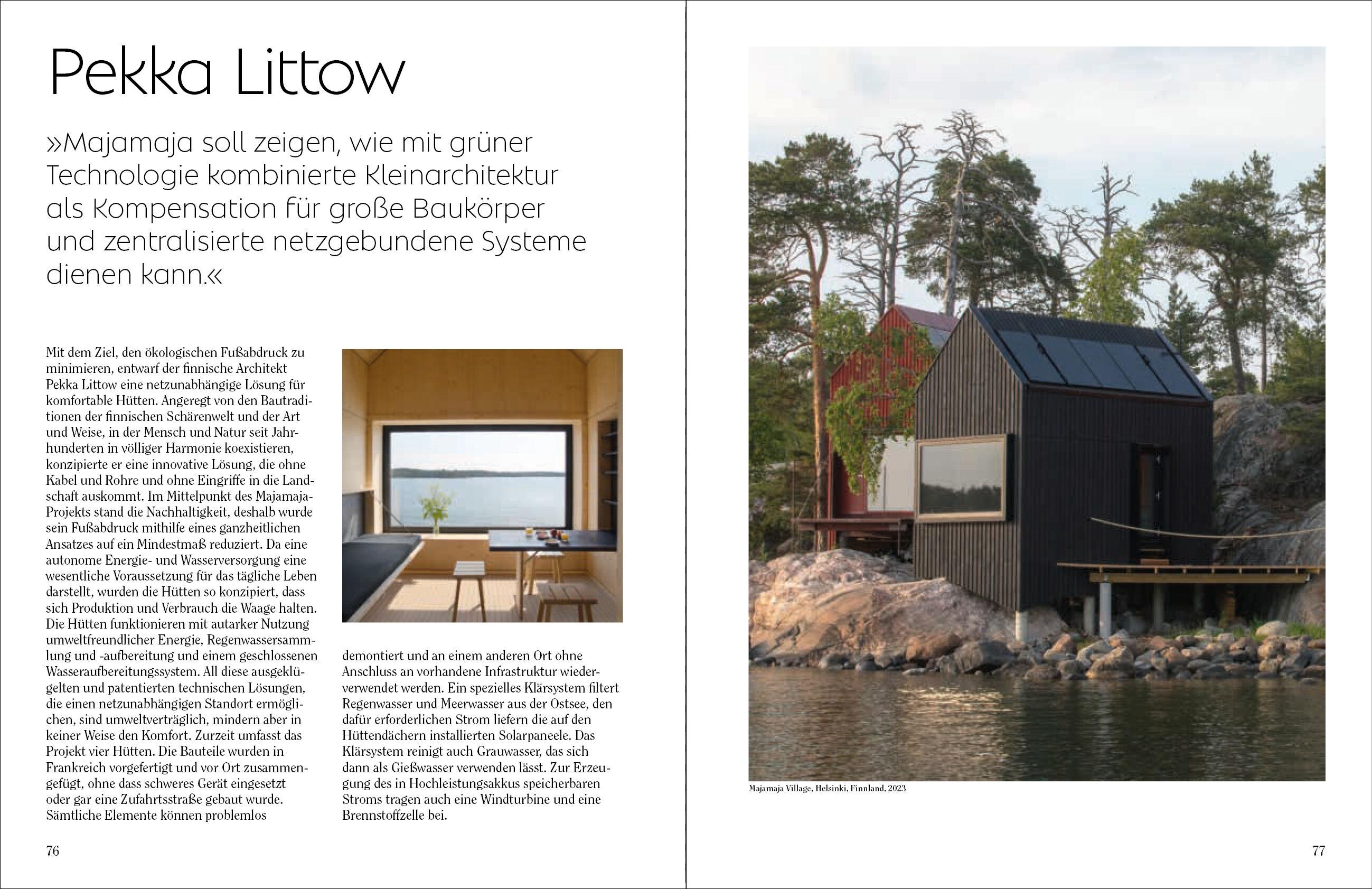 Beispielinhalt (Bild) Architektur für eine nachhaltige Welt