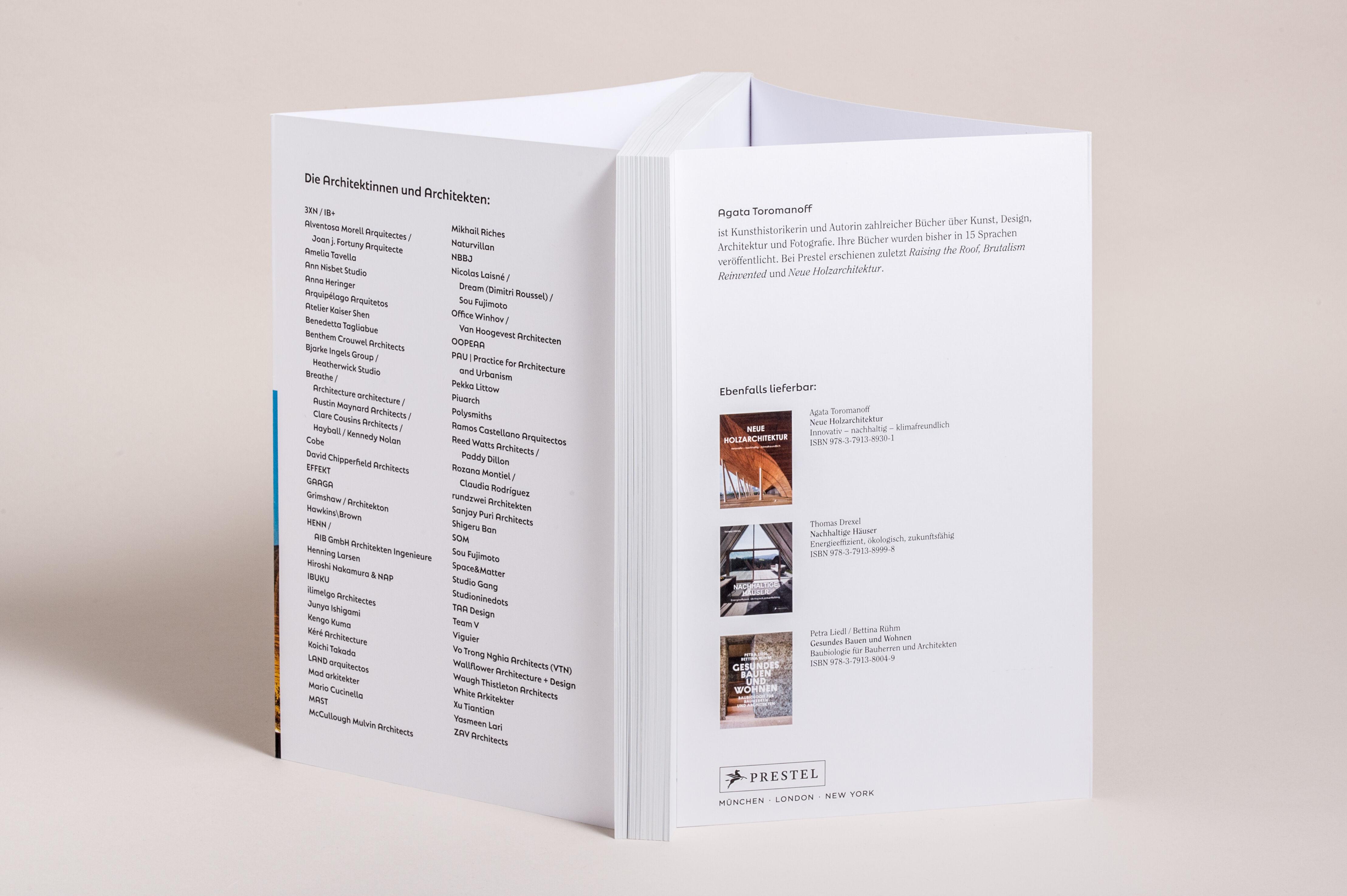 Beispielinhalt (Bild) Architektur für eine nachhaltige Welt