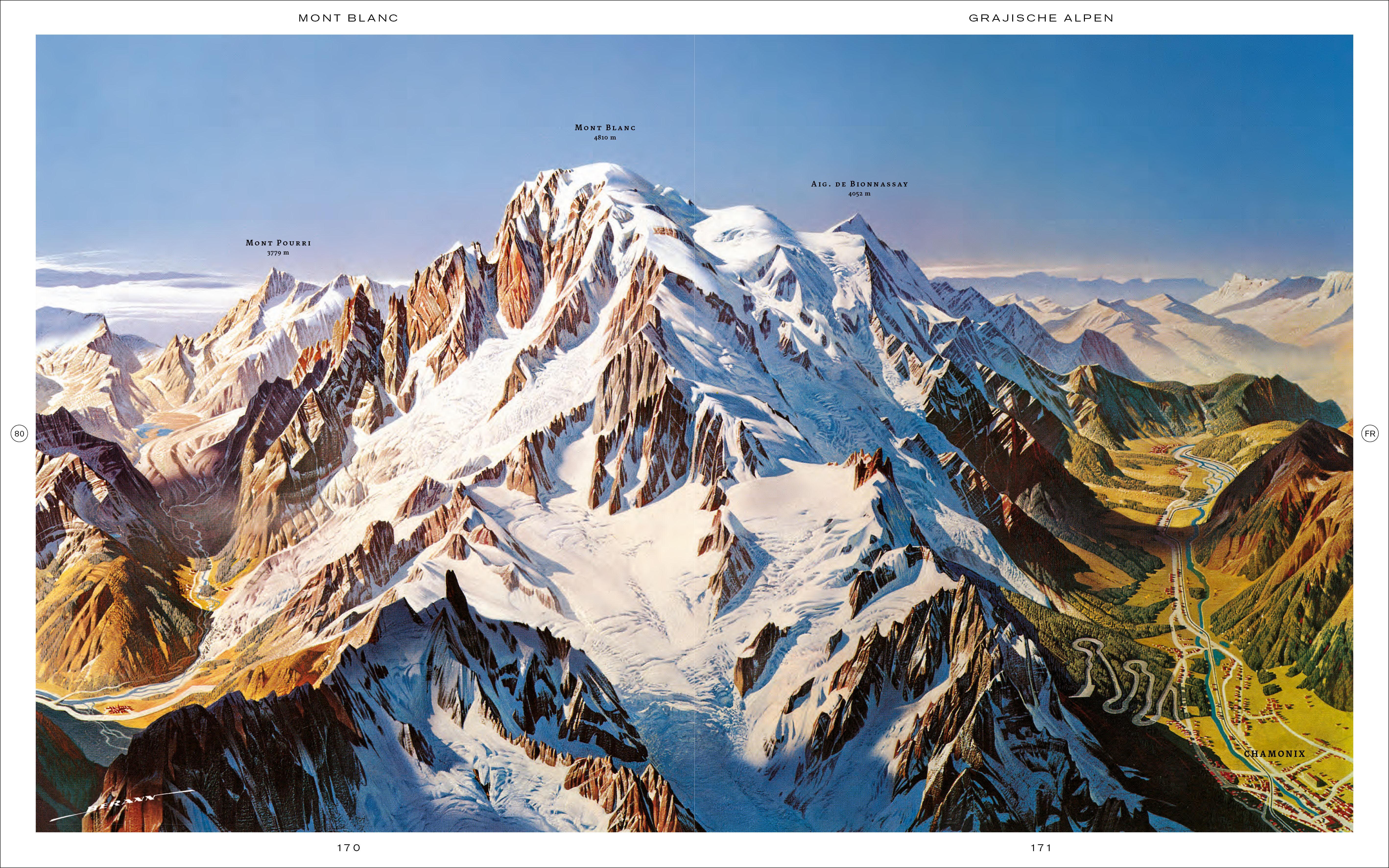 Beispielinhalt (Bild) Alpen. Die Kunst der Panoramakarte