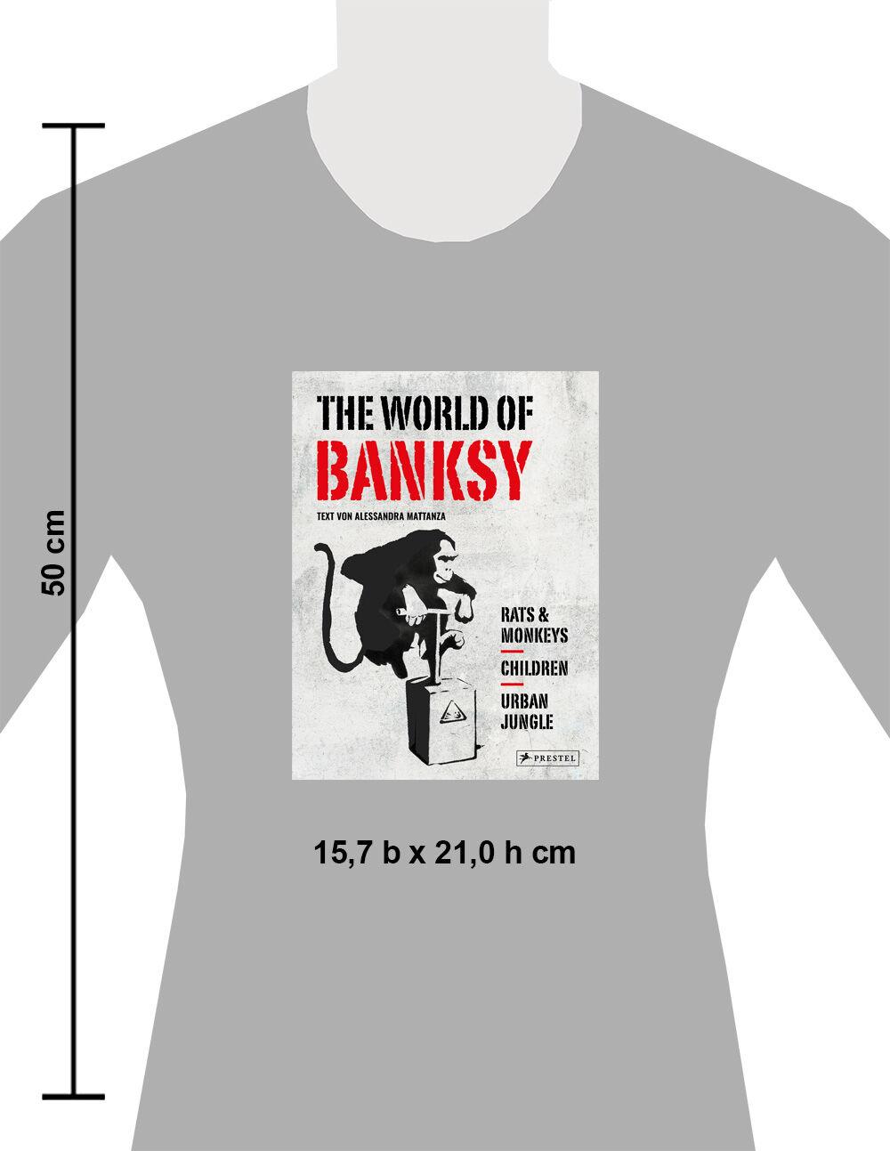 Beispielinhalt (Bild) The World of Banksy. Alles was du von Banksy kennen musst in 3 Bänden im Schuber