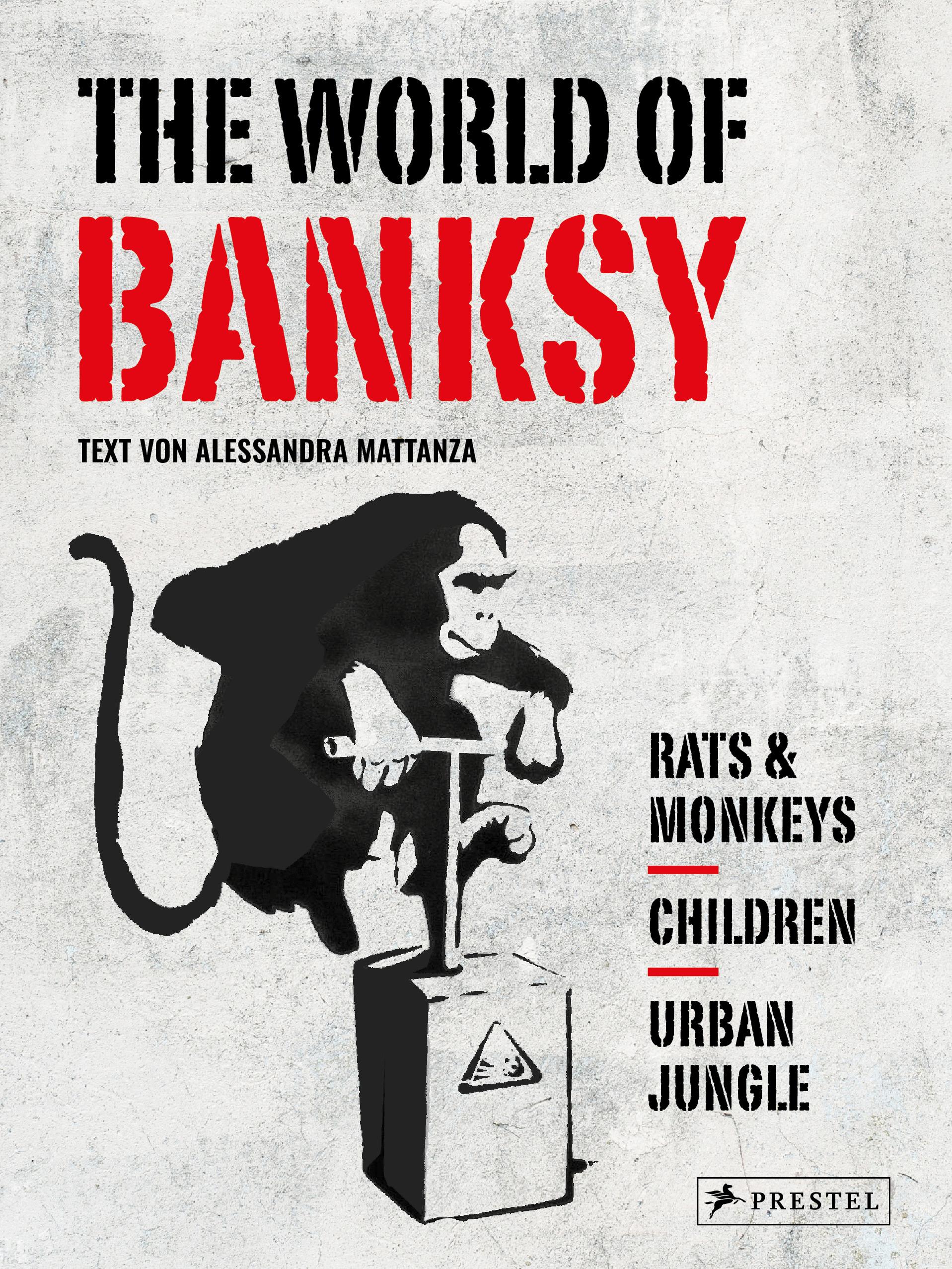Vorderes Coverbild The World of Banksy. Alles was du von Banksy kennen musst in 3 Bänden im Schuber