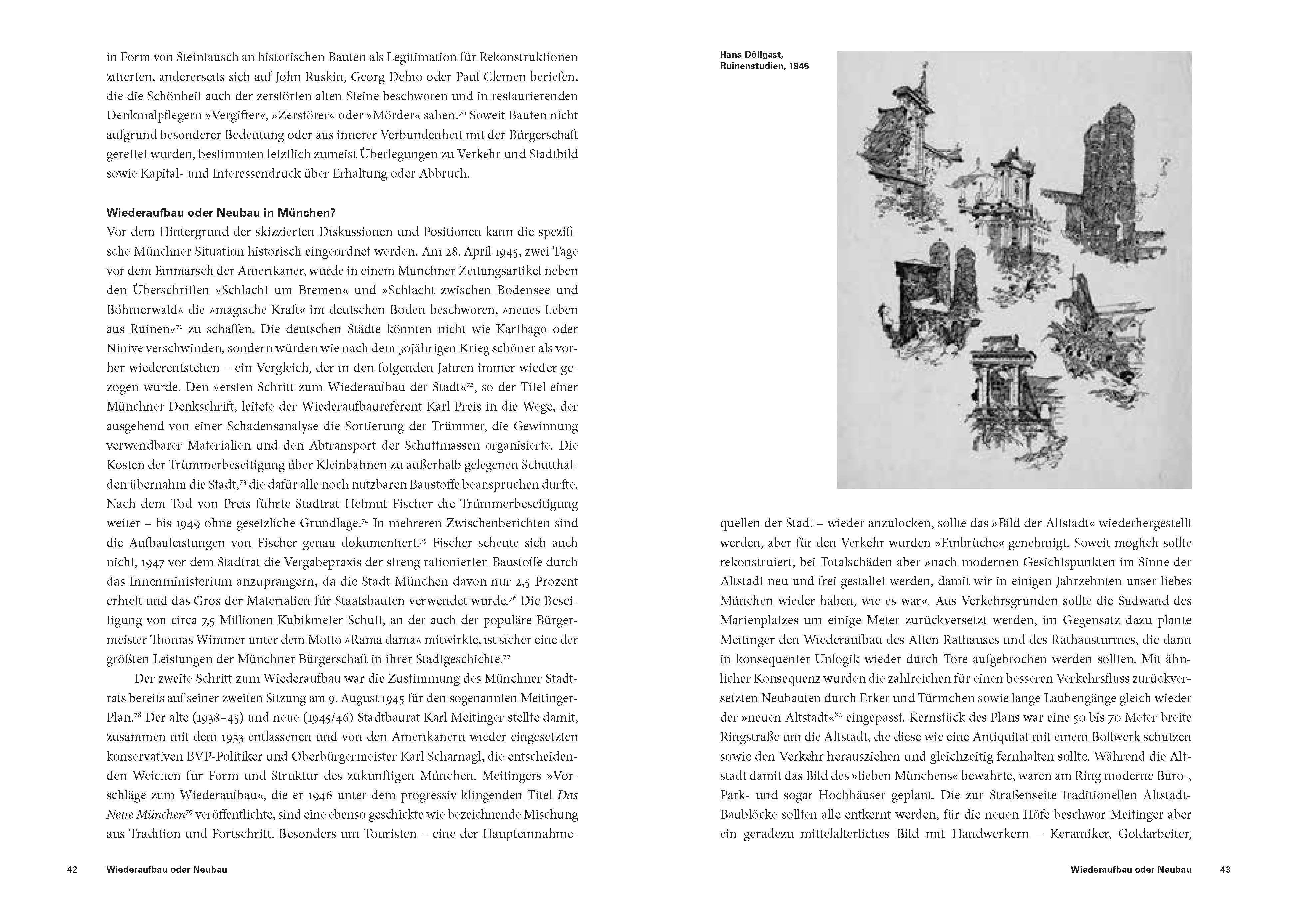 Beispielinhalt (Bild) Recherchen, Reflexionen, Positionen