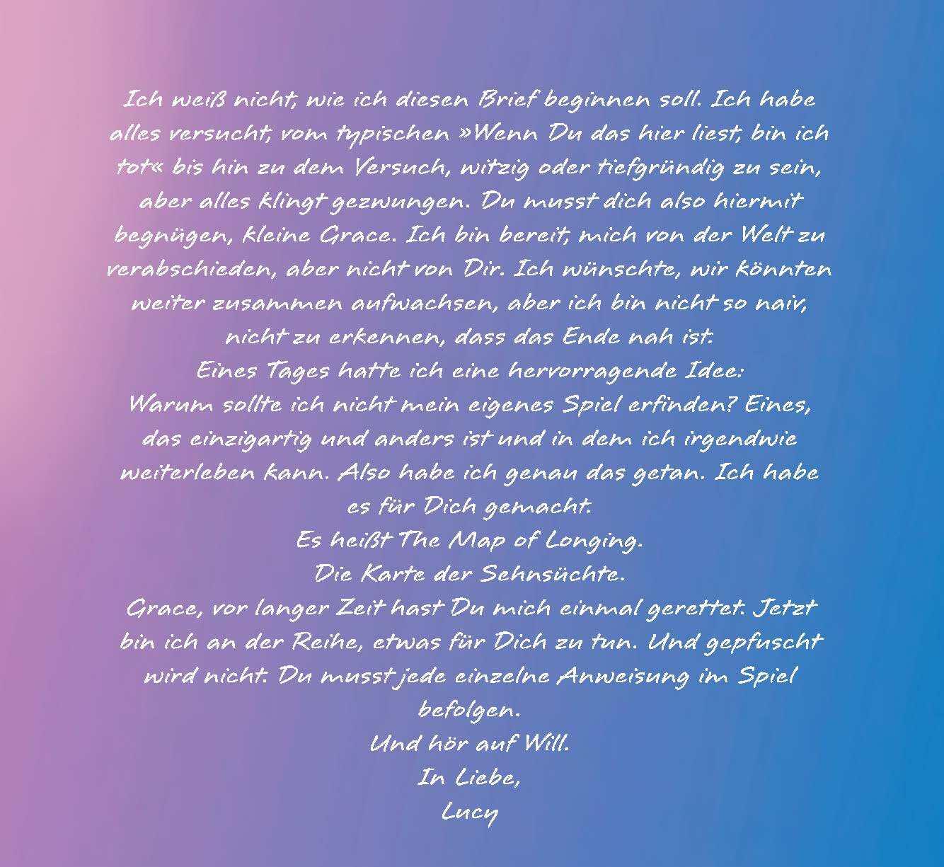 Beispielinhalt (Bild) The Map of Longing