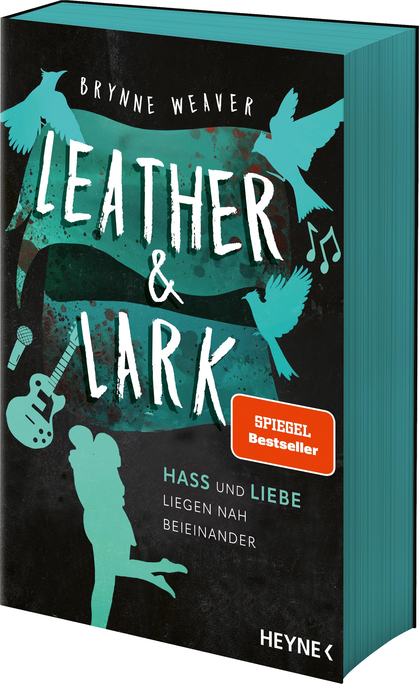 Vorderes Coverbild Leather & Lark - Hass und Liebe liegen nah beieinander