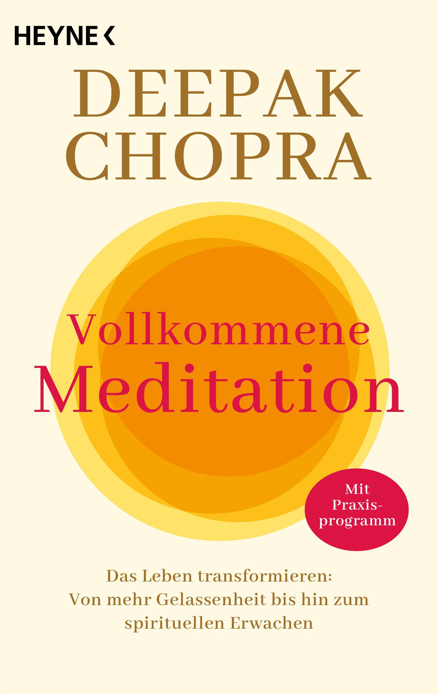 Vorderes Coverbild Vollkommene Meditation