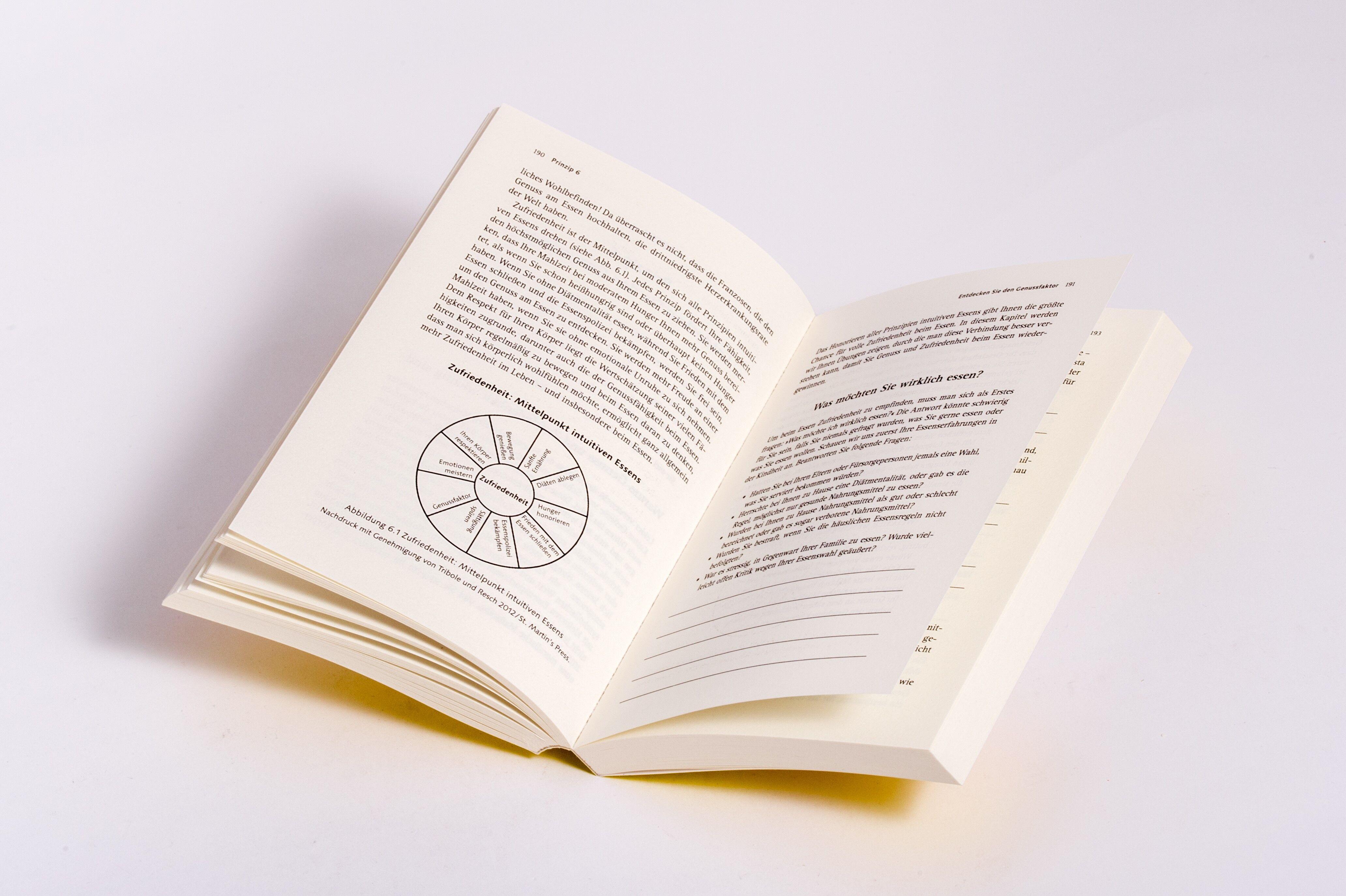 Beispielinhalt (Bild) Intuitiv essen - das Workbook