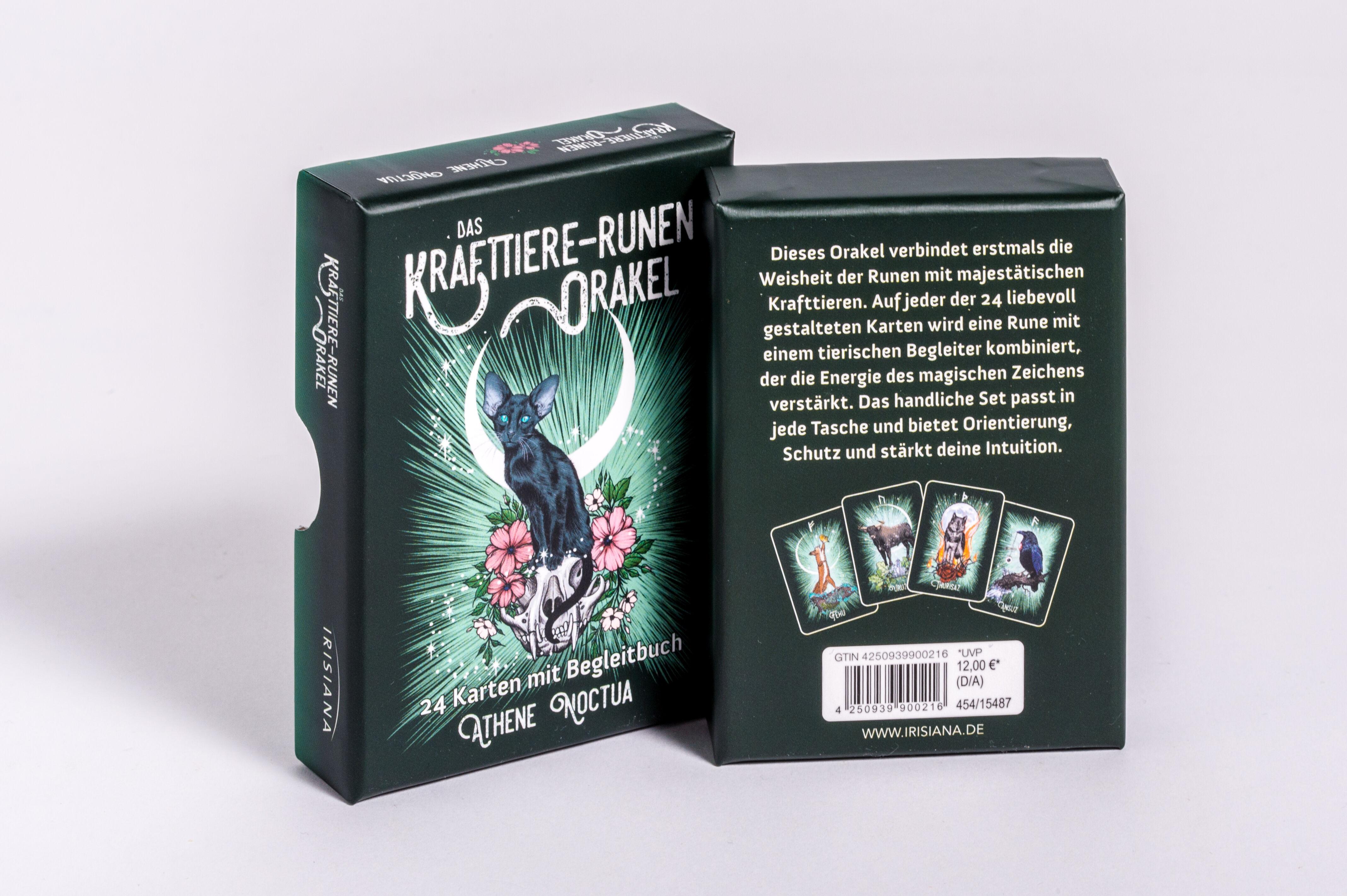 Beispielinhalt (Bild) Das Krafttiere Runen Orakel