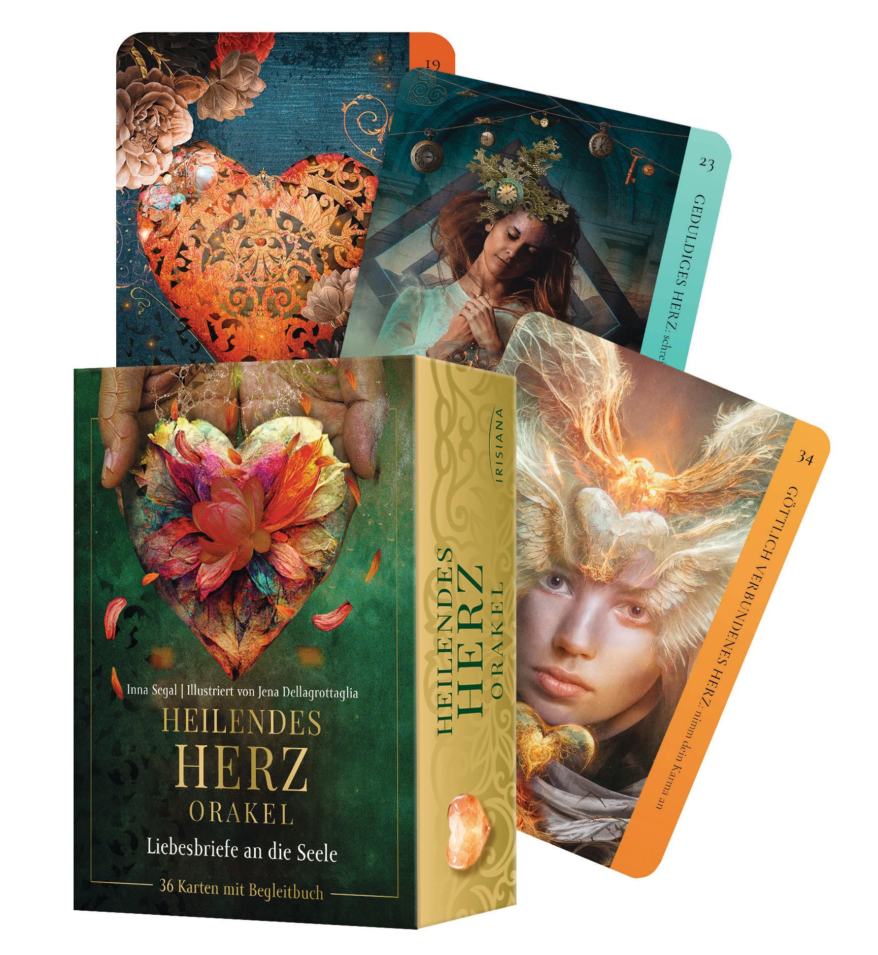 Vorderes Coverbild Heilendes Herz Orakel